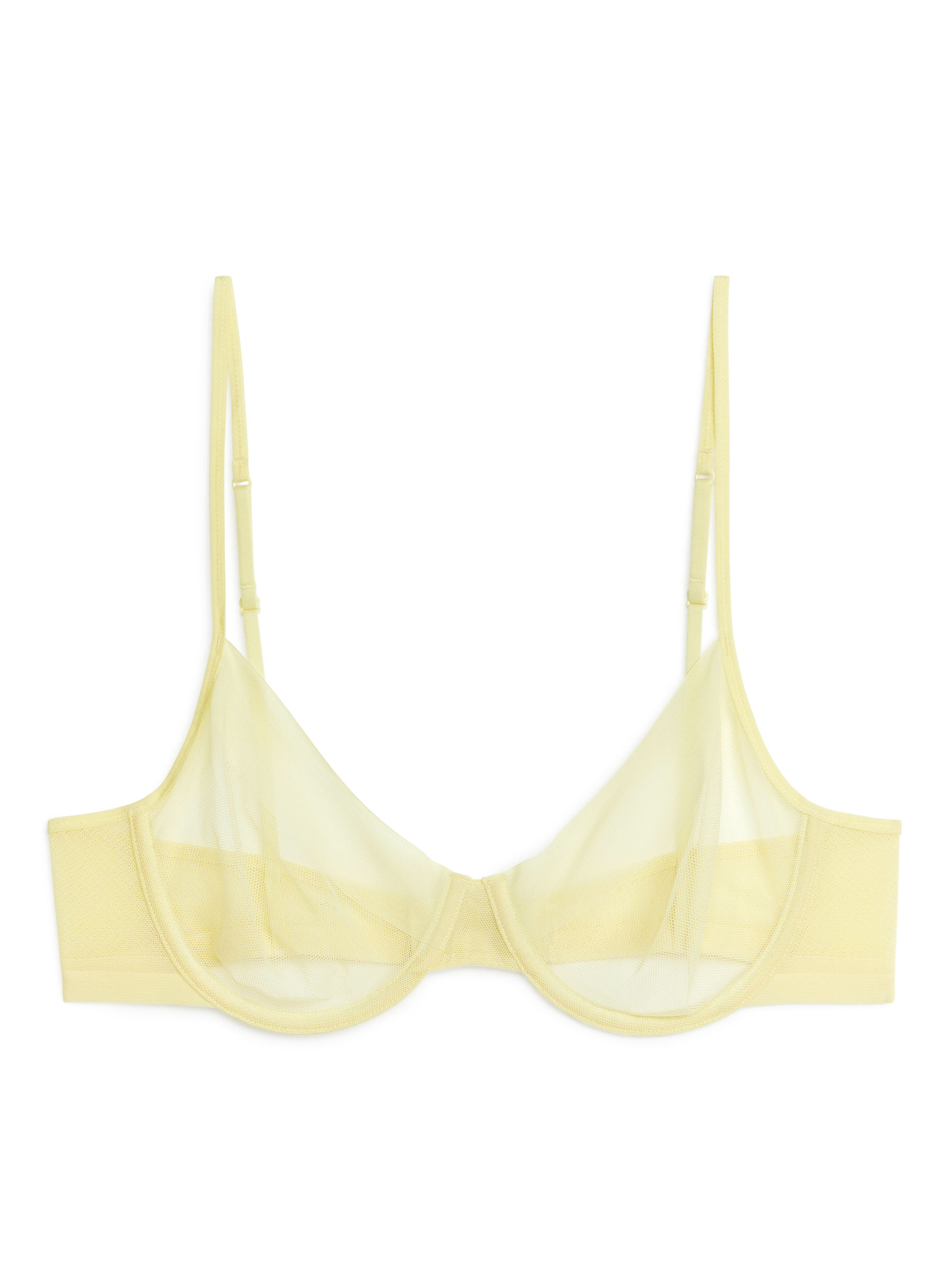 Reggiseno con ferretto in mesh - Giallo - Women - StillMedia/DescriptiveStillLife - 2