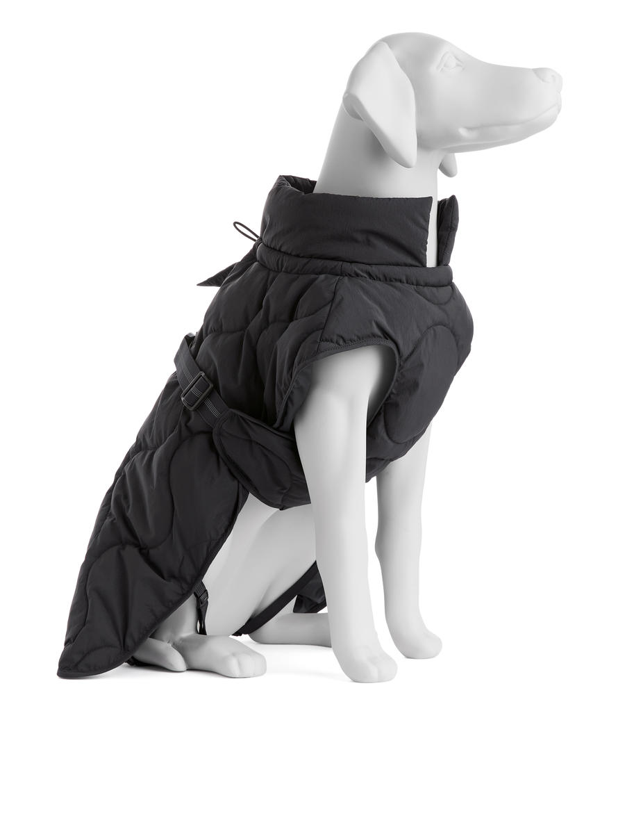 Dog Puffer Jacket-#40454F-12608