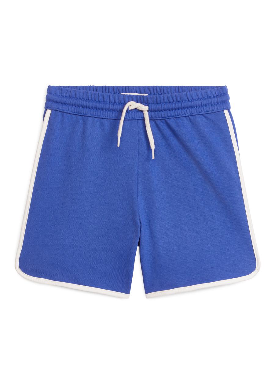 Baumwollshorts-#3B4EA3-5353