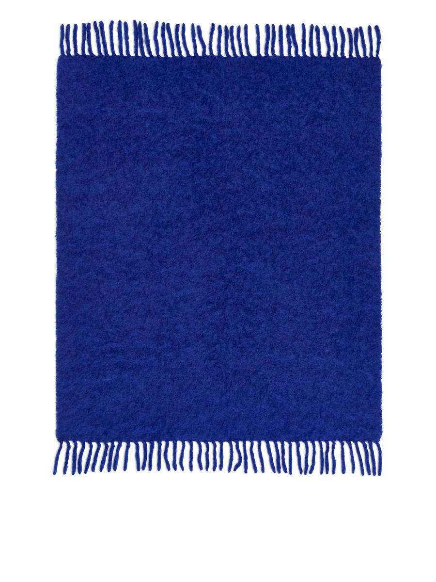 Stackelbergs Mohairdecke - Blau - Women - 1201043001