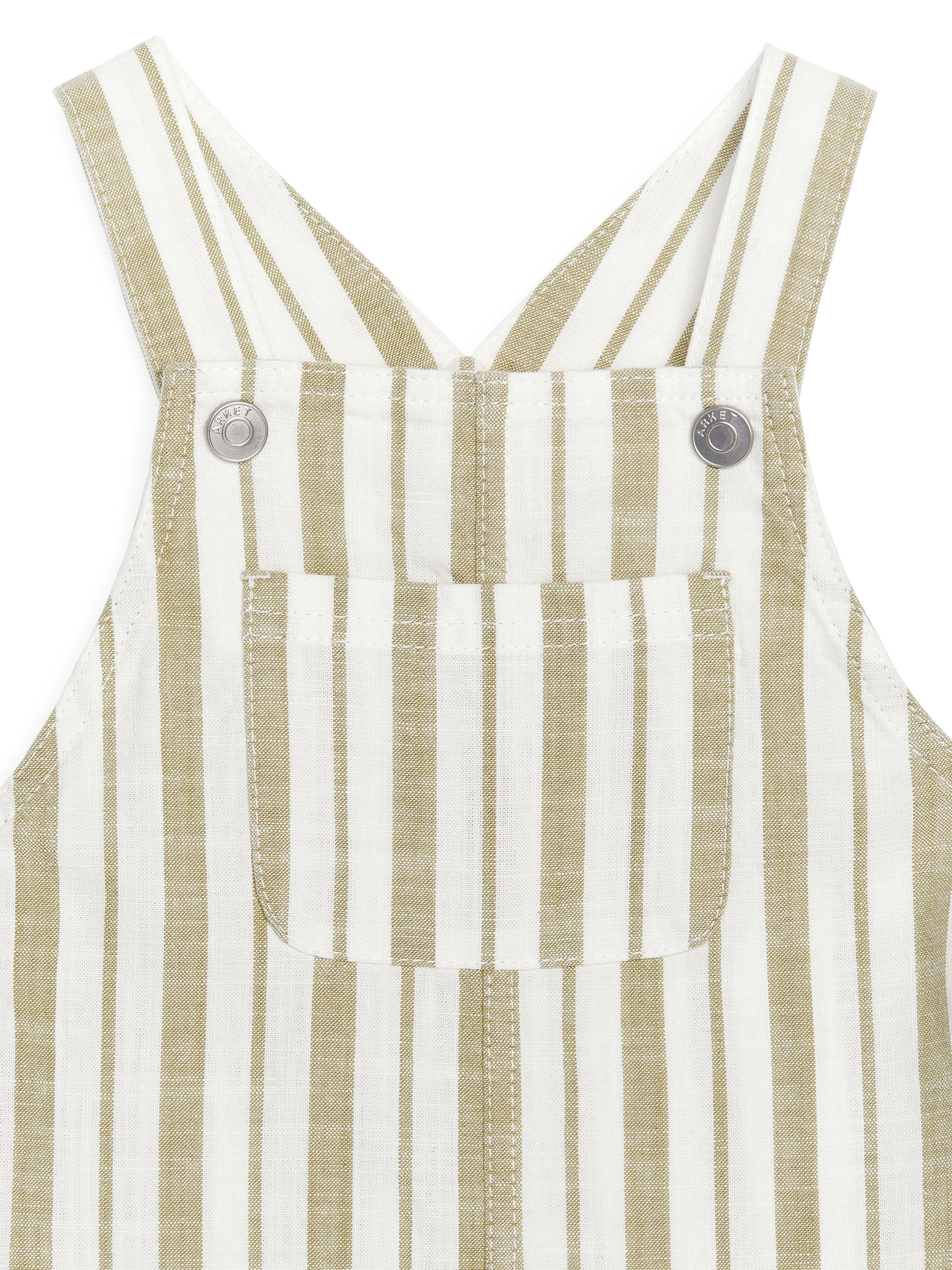 Hängselbyxa med korta ben - Vit/beige - Regular fit - Children - 1234548001