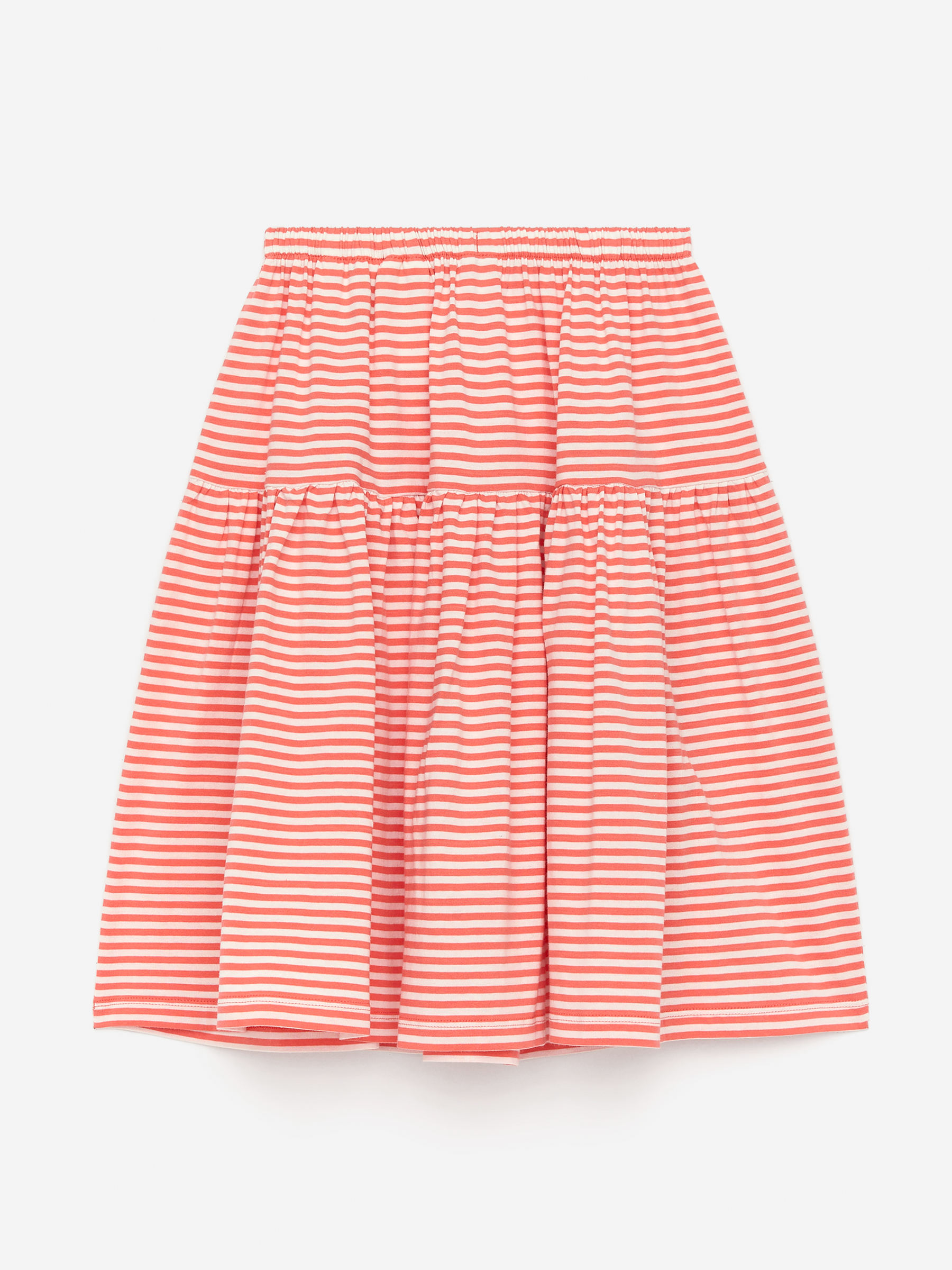 Cotton Skirt - Peach/White - Regular fit - Children - StillMedia/DescriptiveStillLife - 3