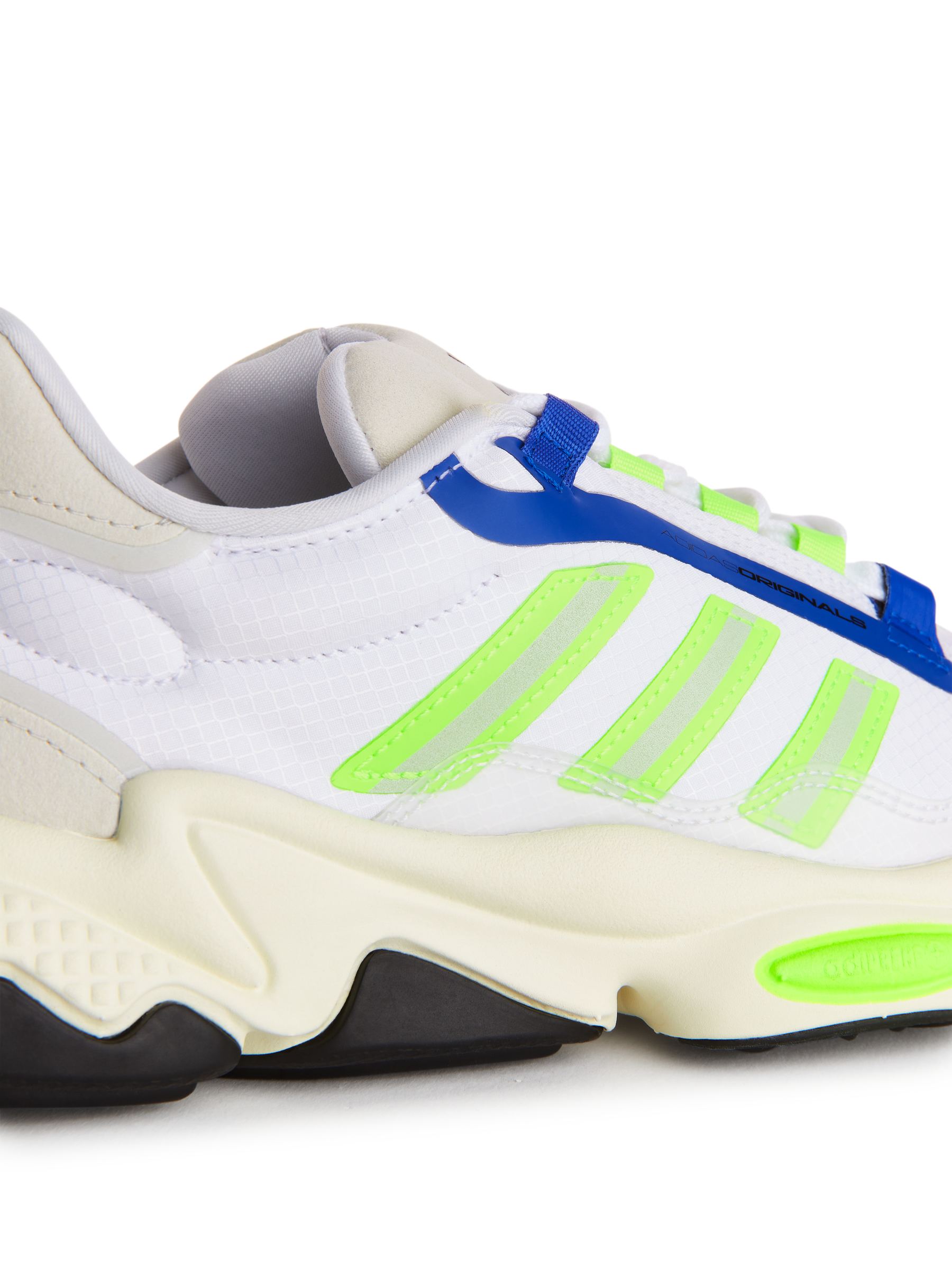 adidas OZWEEGO Pure Trainers - White/Blue/Green - Women - StillMedia/DescriptiveDetail - 3