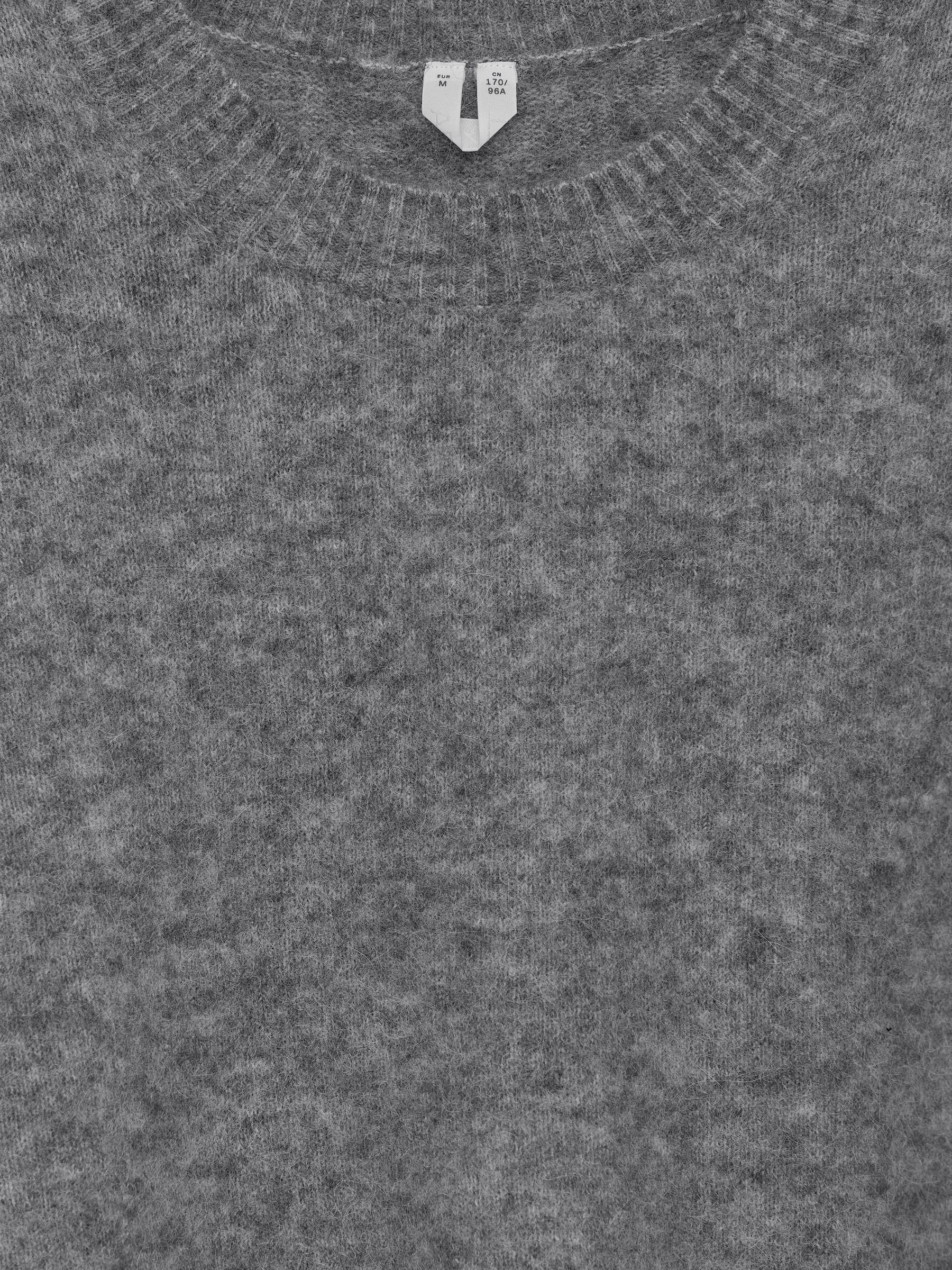 Tröja i alpacka och ull - Grå - Loose fit - Women - StillMedia/DescriptiveDetail - 1