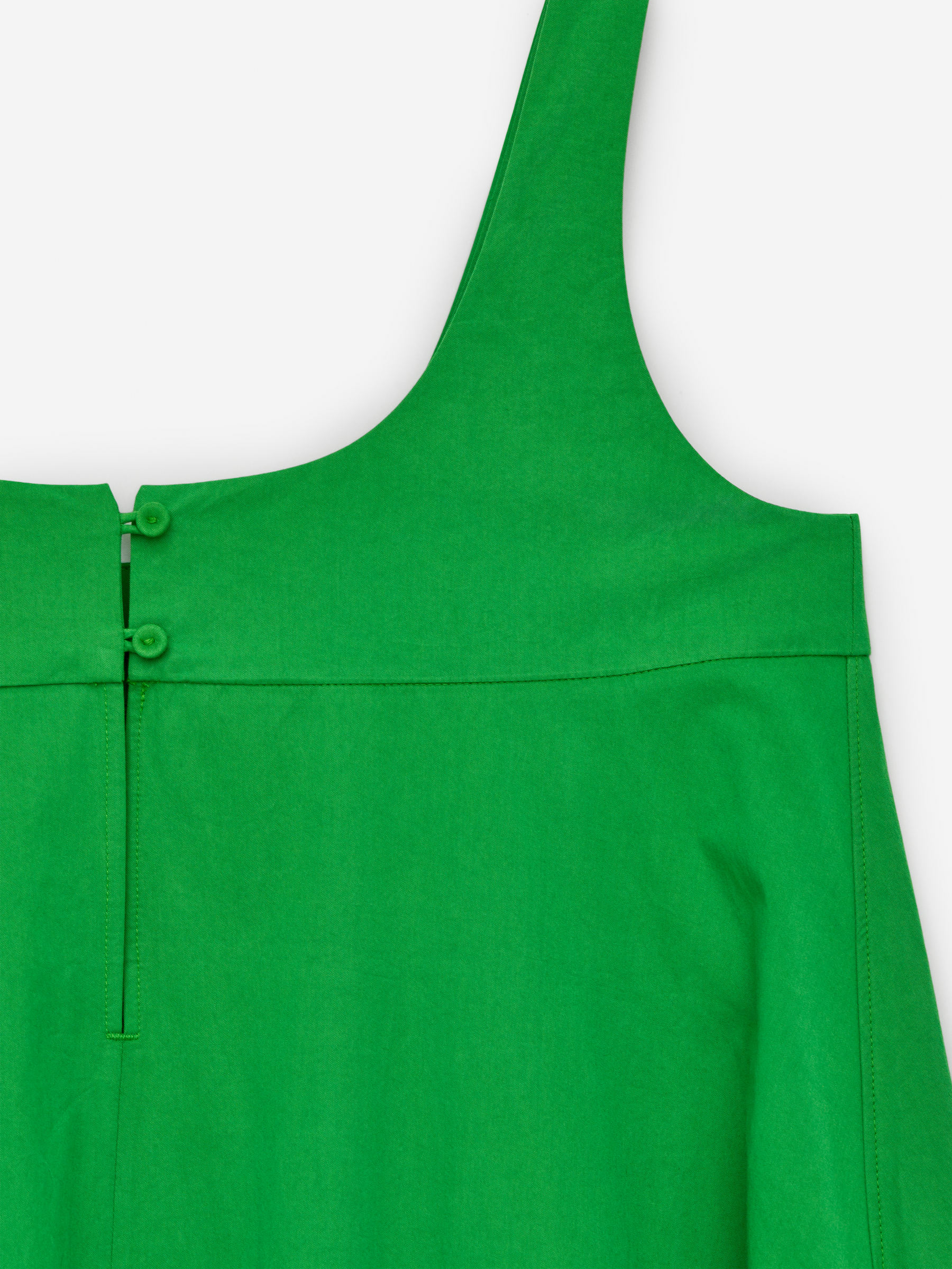 Maxivestido de algodón - Verde - Corte estándar - Women - StillMedia/DescriptiveDetail - 2