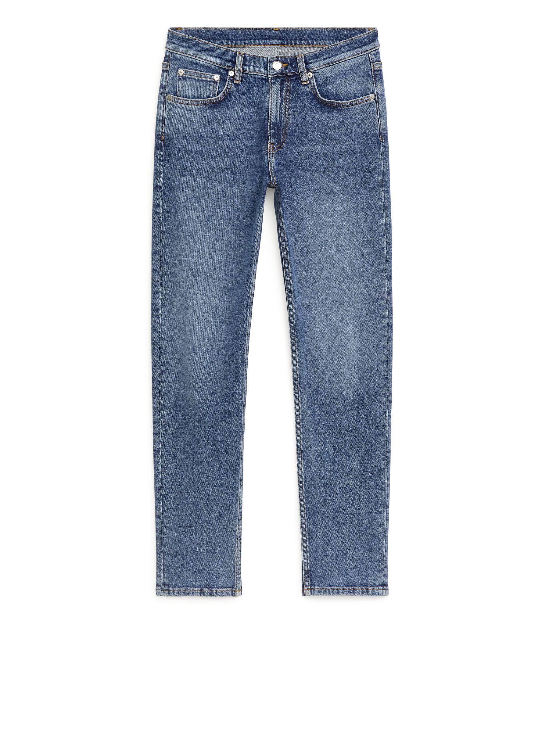 Verkürzte Stretch-Jeans SLIM - Mittelblau - Slim Fit - Women - StillMedia/DescriptiveStillLife - 1