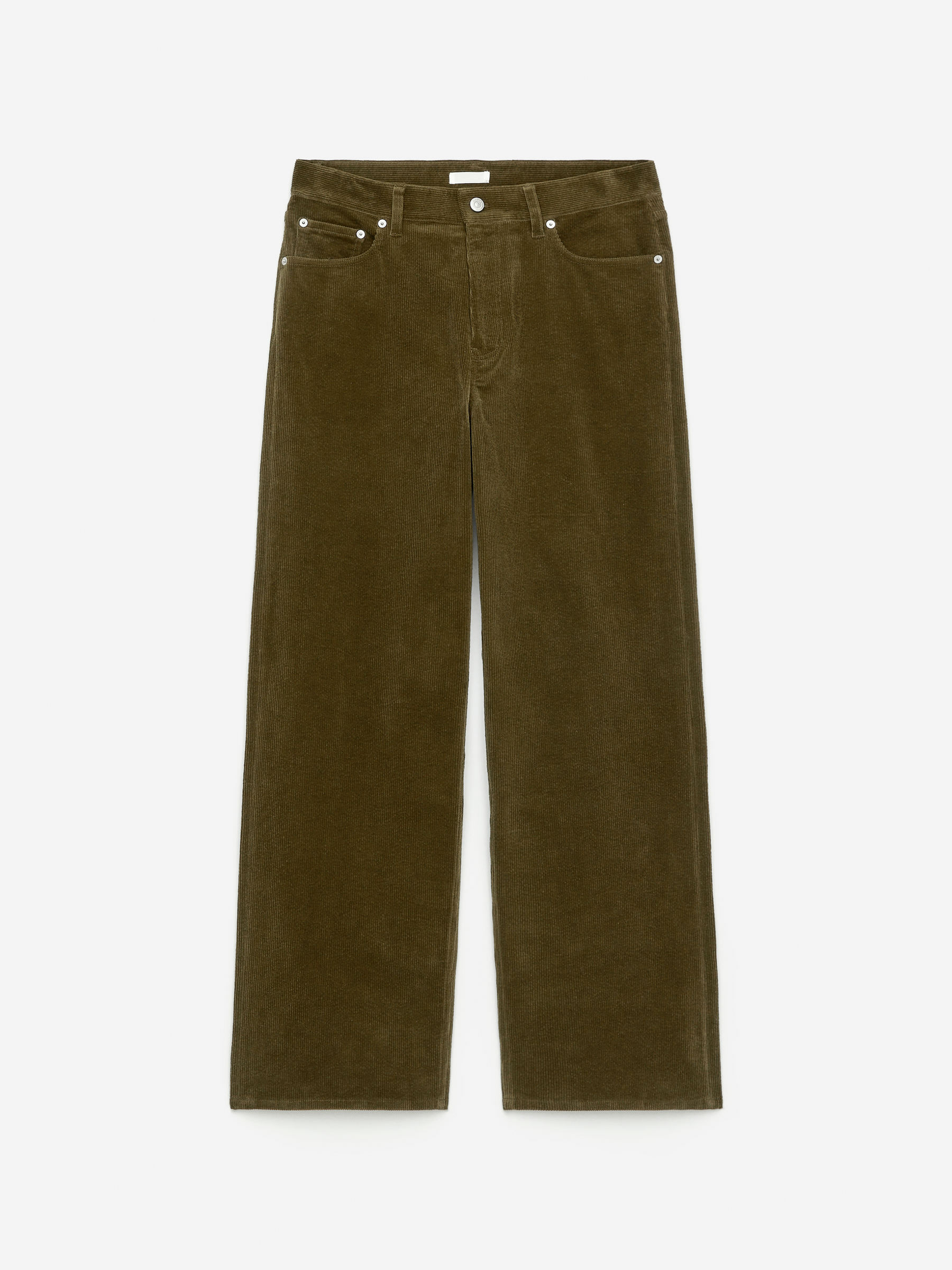 CORAL Corduroy Wide Jeans-#585340-15964