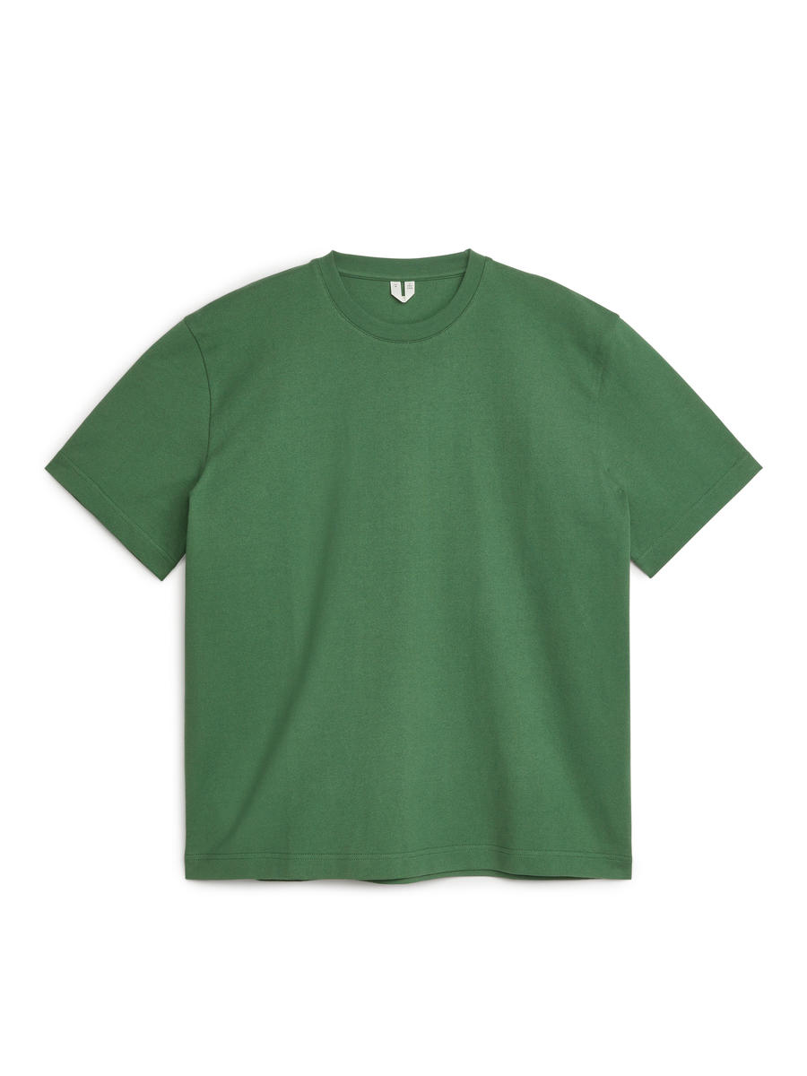 T-shirt épais - Vert - Regular fit - Homme - 0874785038