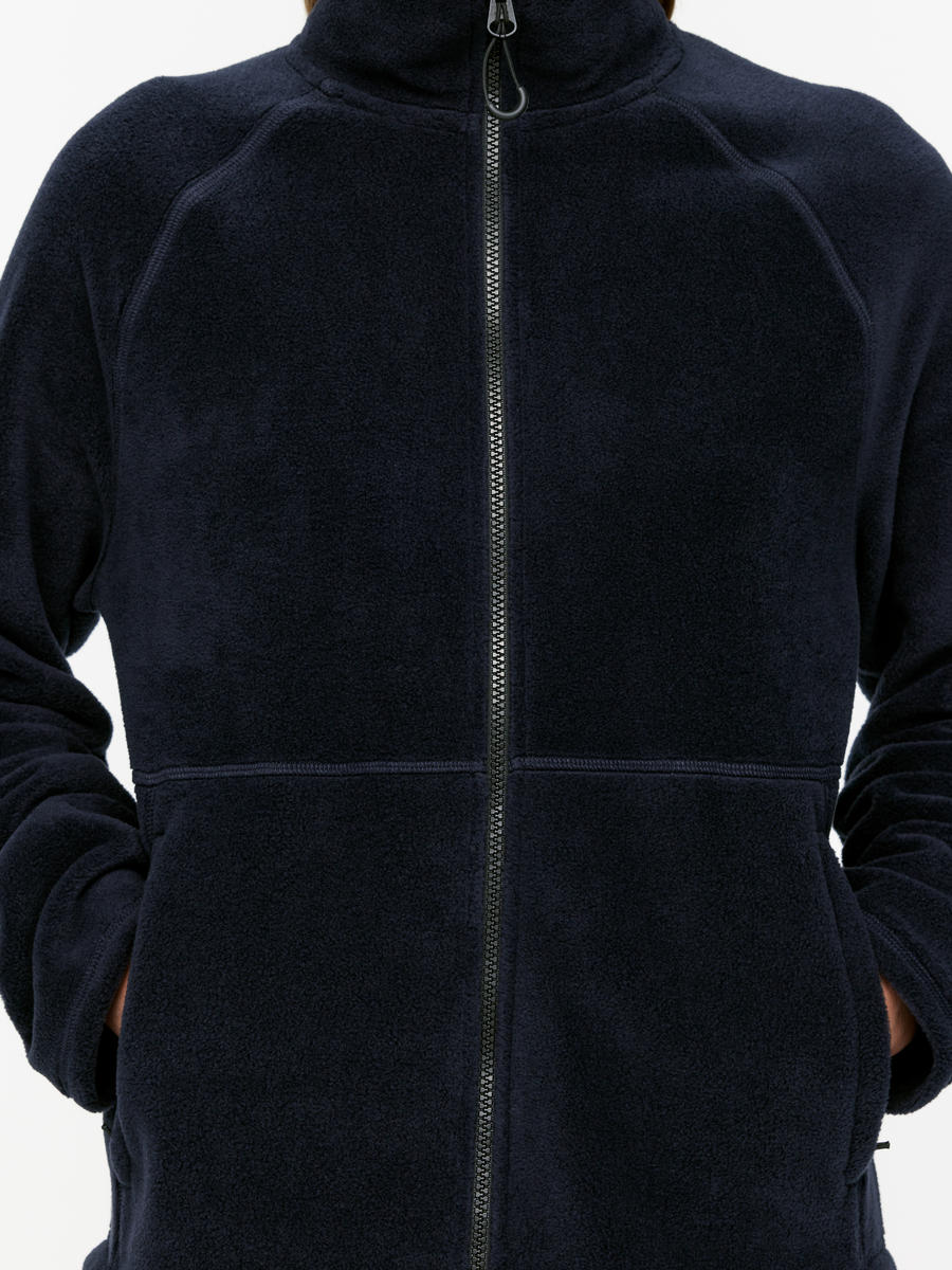 Fleecejacke mit Reißverschluss-#2B2C32-12287