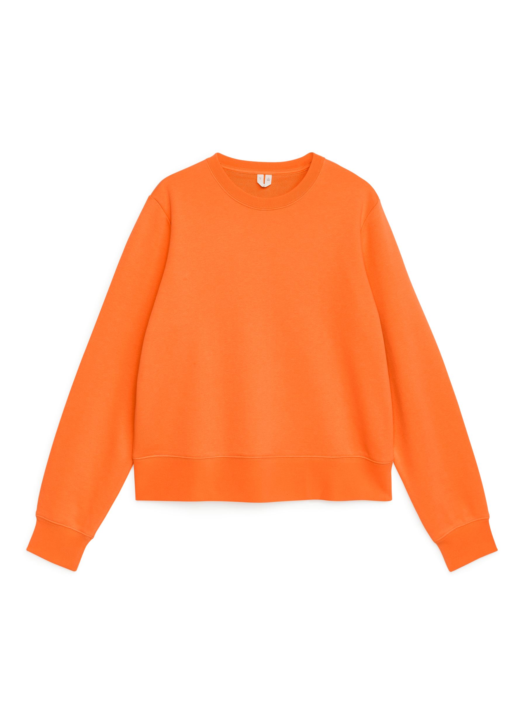 Crew Neck Sweatshirt - Orange - Women - StillMedia/DescriptiveStillLife - 1