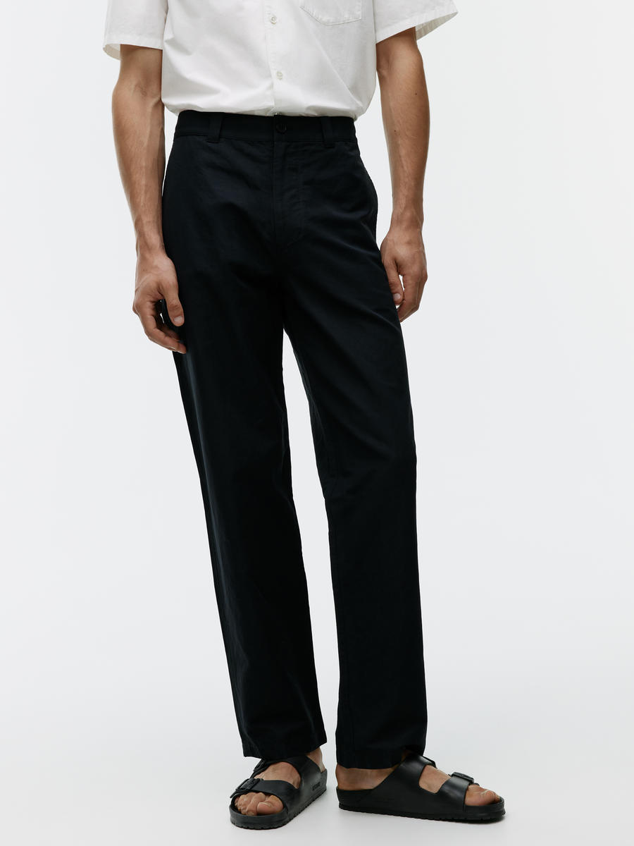 Cotton-Linen Trousers-#232327-13216