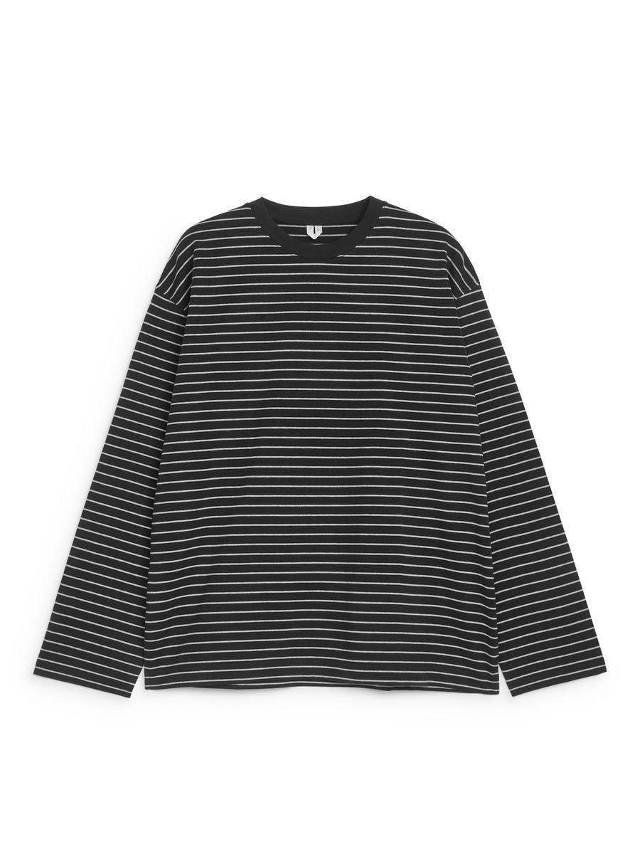 Striped T-Shirt-#333538-12687