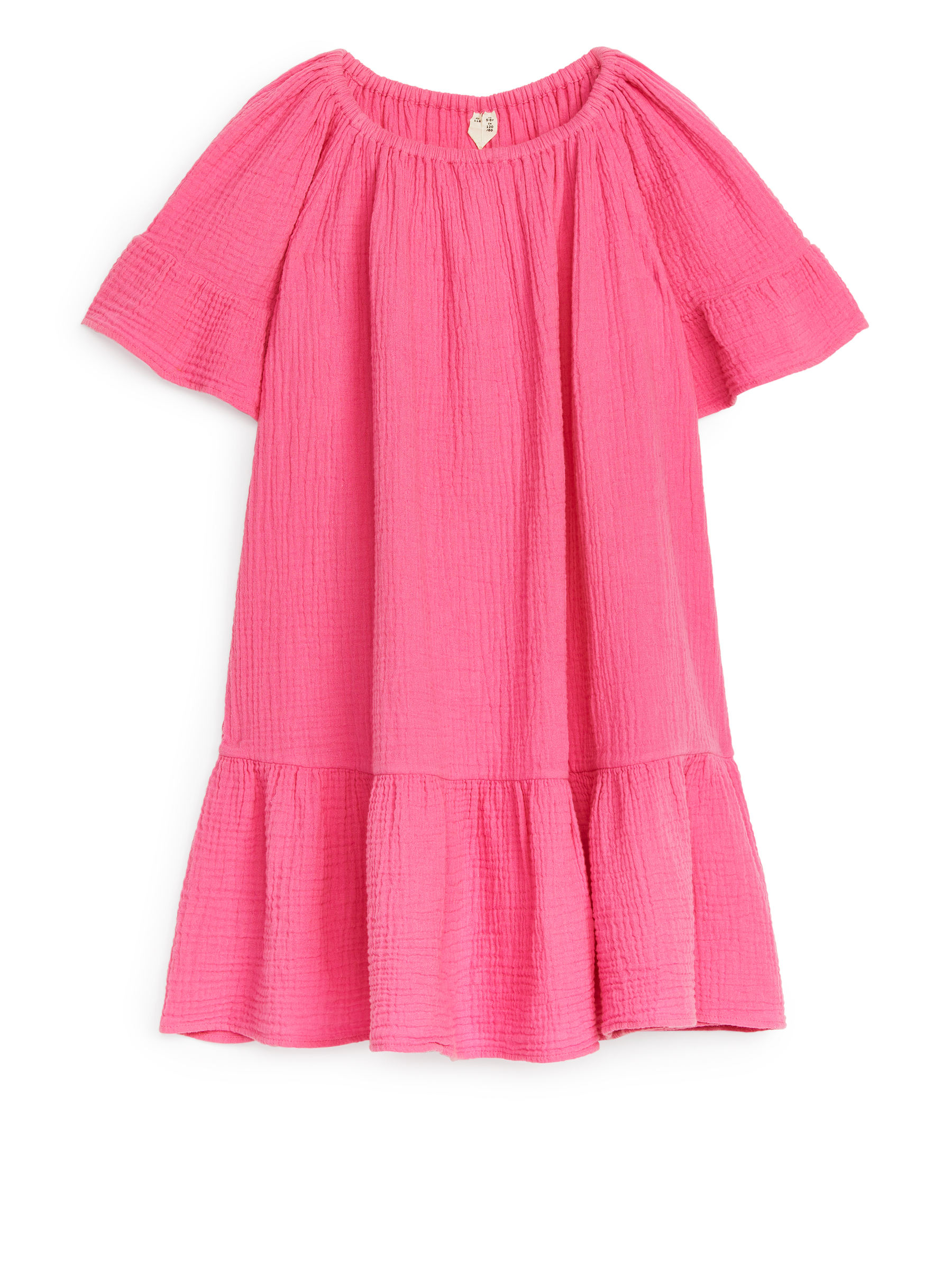 Kleid aus Baumwollmusselin - Rosa - Loose Fit - Kinder - StillMedia/DescriptiveStillLife - 1