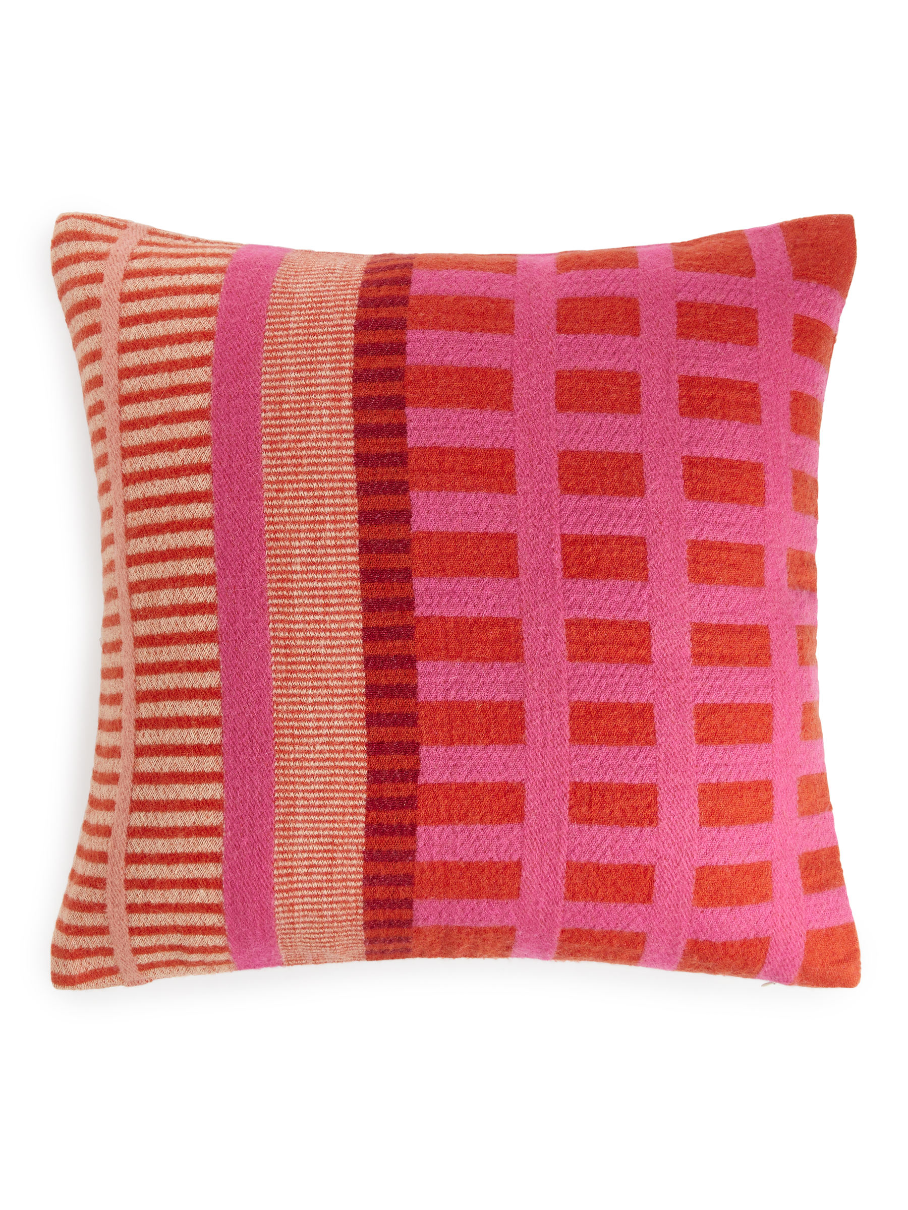 Wool Cushion Cover 50 x 50 cm - Red/Pink - Homeware - StillMedia/DescriptiveStillLife - 1