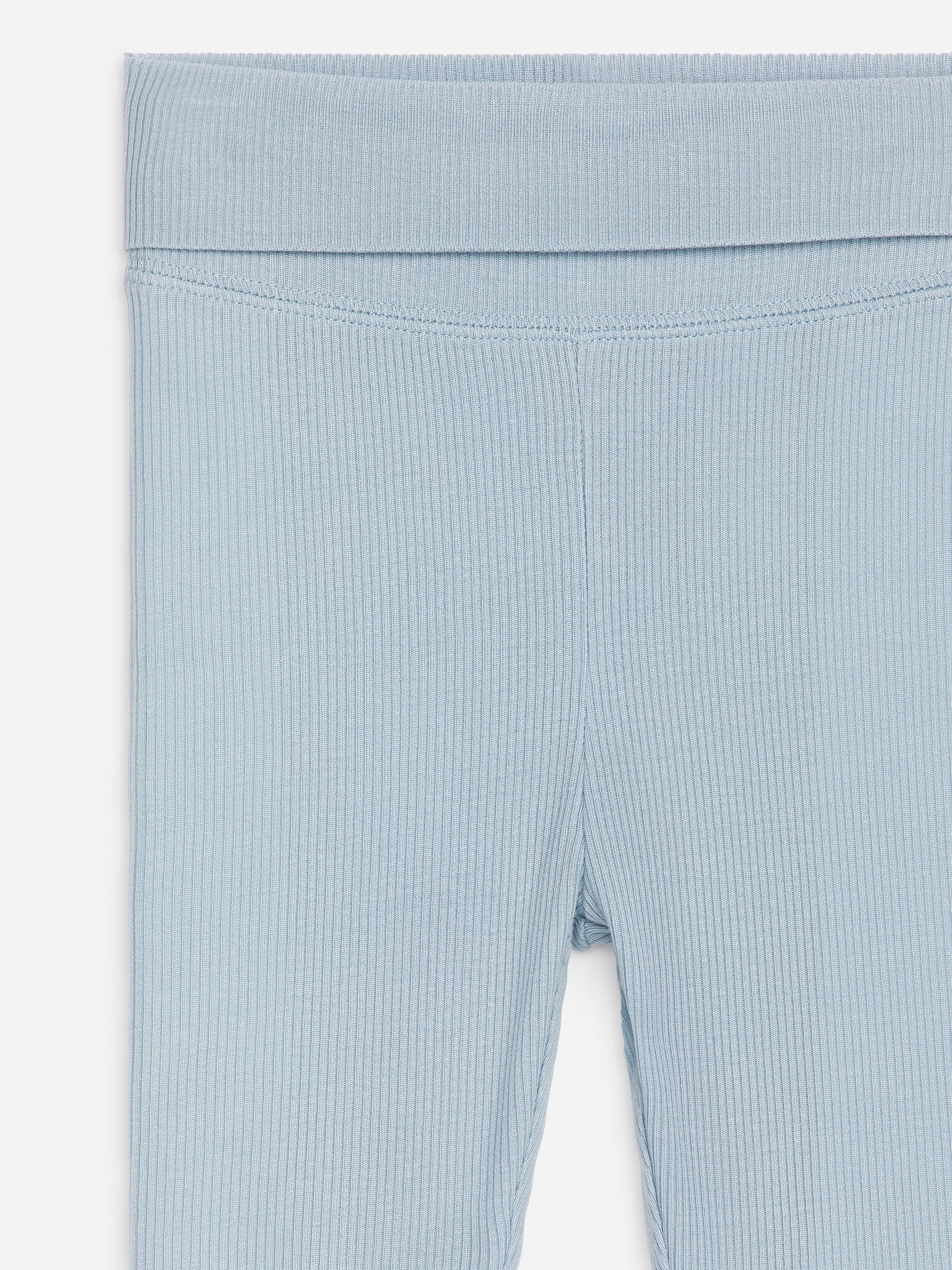 Newborn Smooth Rib Leggings – Dusty Blue – ARKET WW