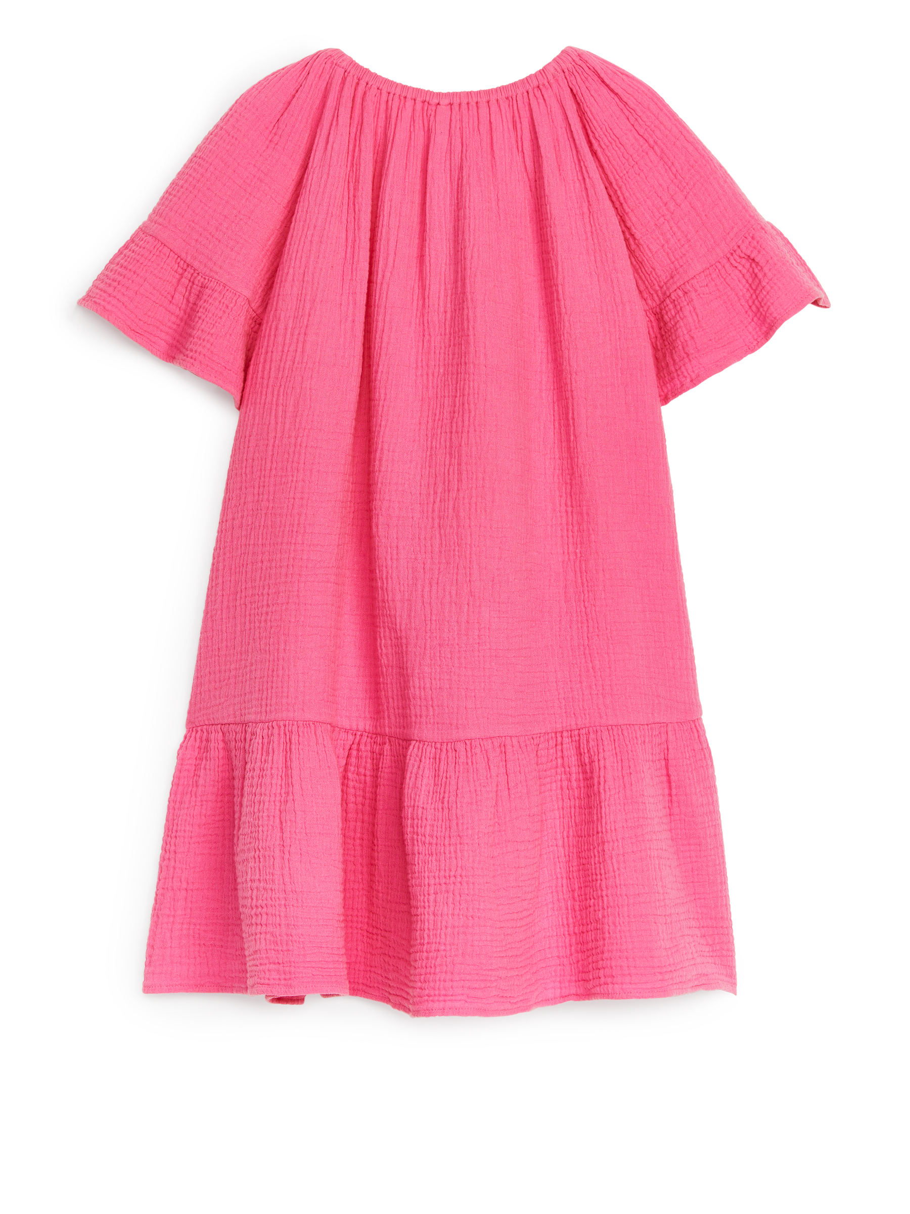 Kleid aus Baumwollmusselin - Rosa - Loose Fit - Kinder - StillMedia/DescriptiveStillLife - 2