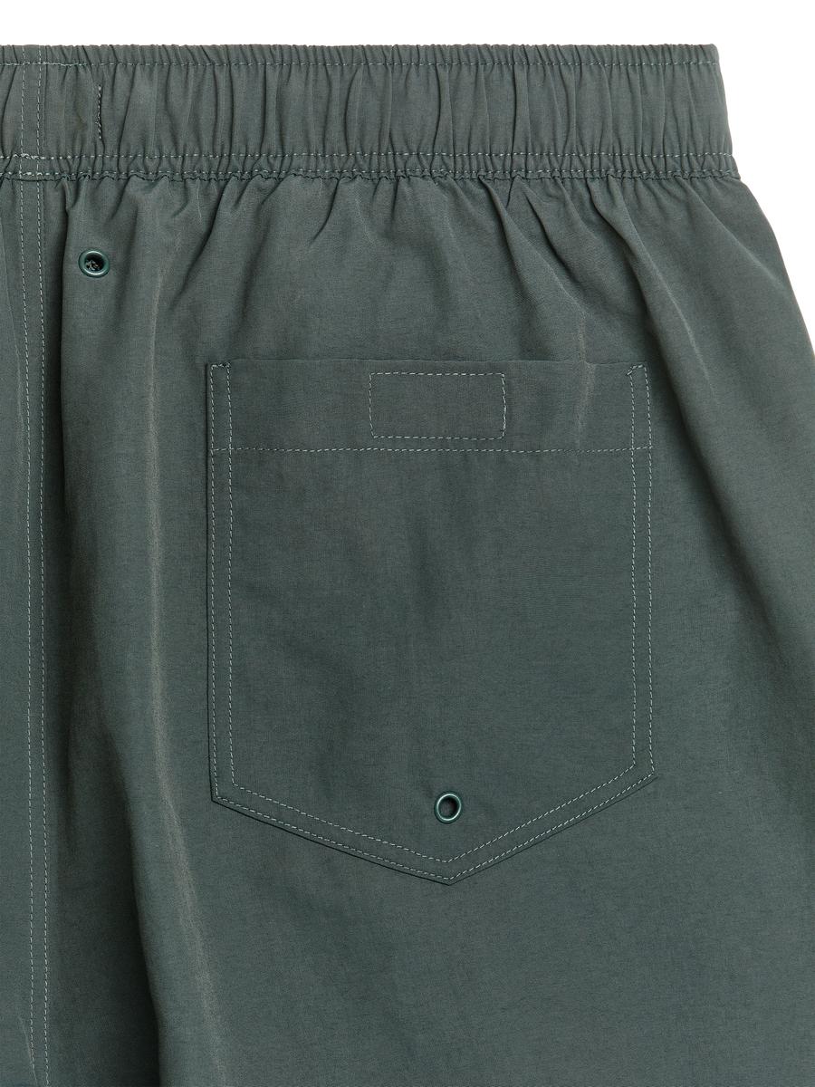 Badeshorts - Dunkelgrün - Regular Fit - Men - 0870240005