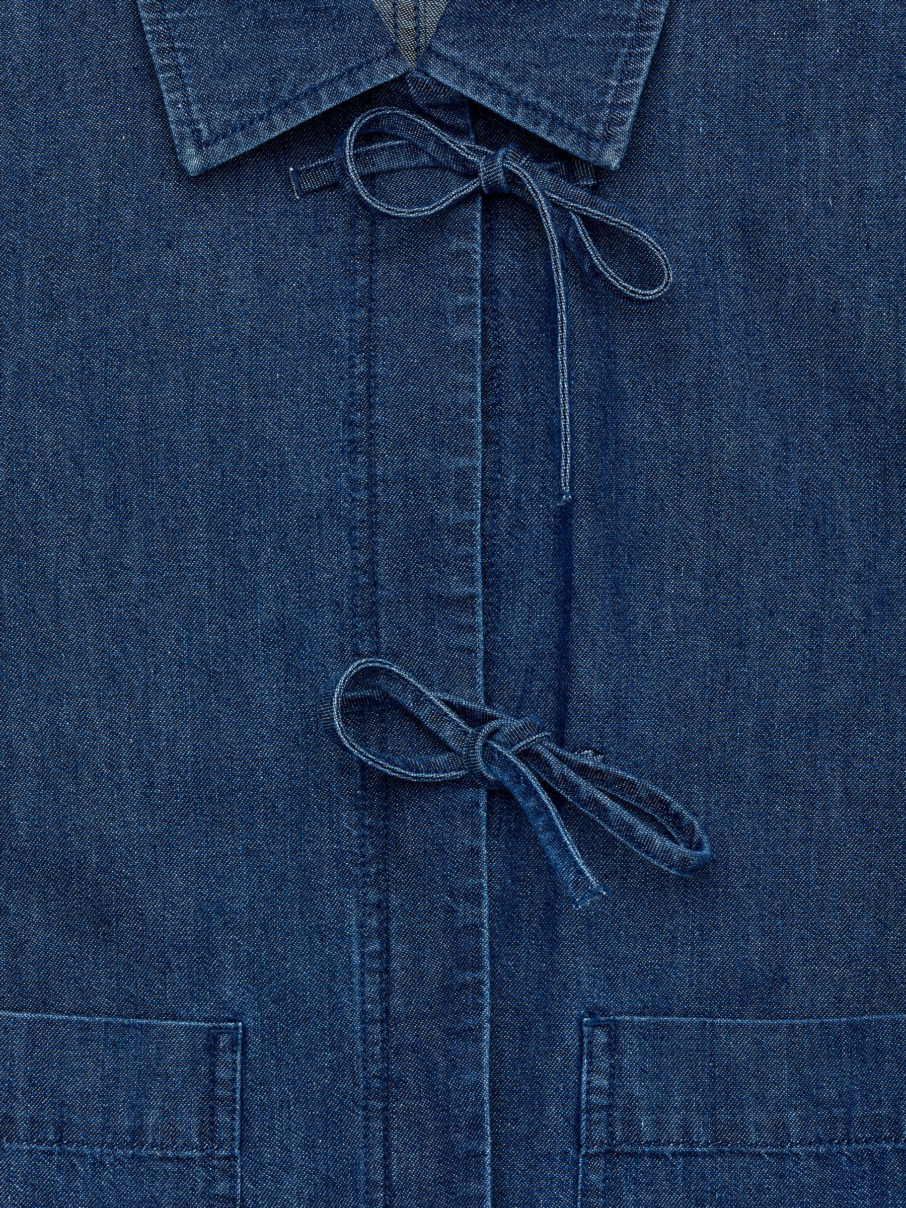 Denim Overshirt - Dark Blue - Regular fit - Women - StillMedia/DescriptiveDetail - 2