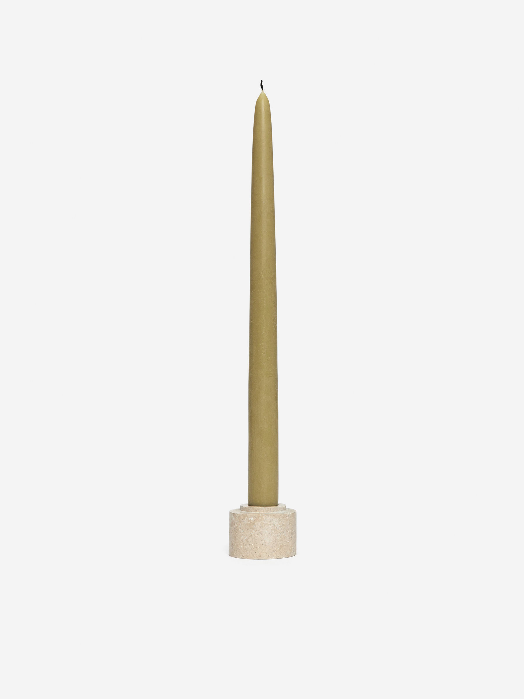 Tapered Candles Set of 2 - Dusty Green - Homeware - StillMedia/DescriptiveStillLife - 1