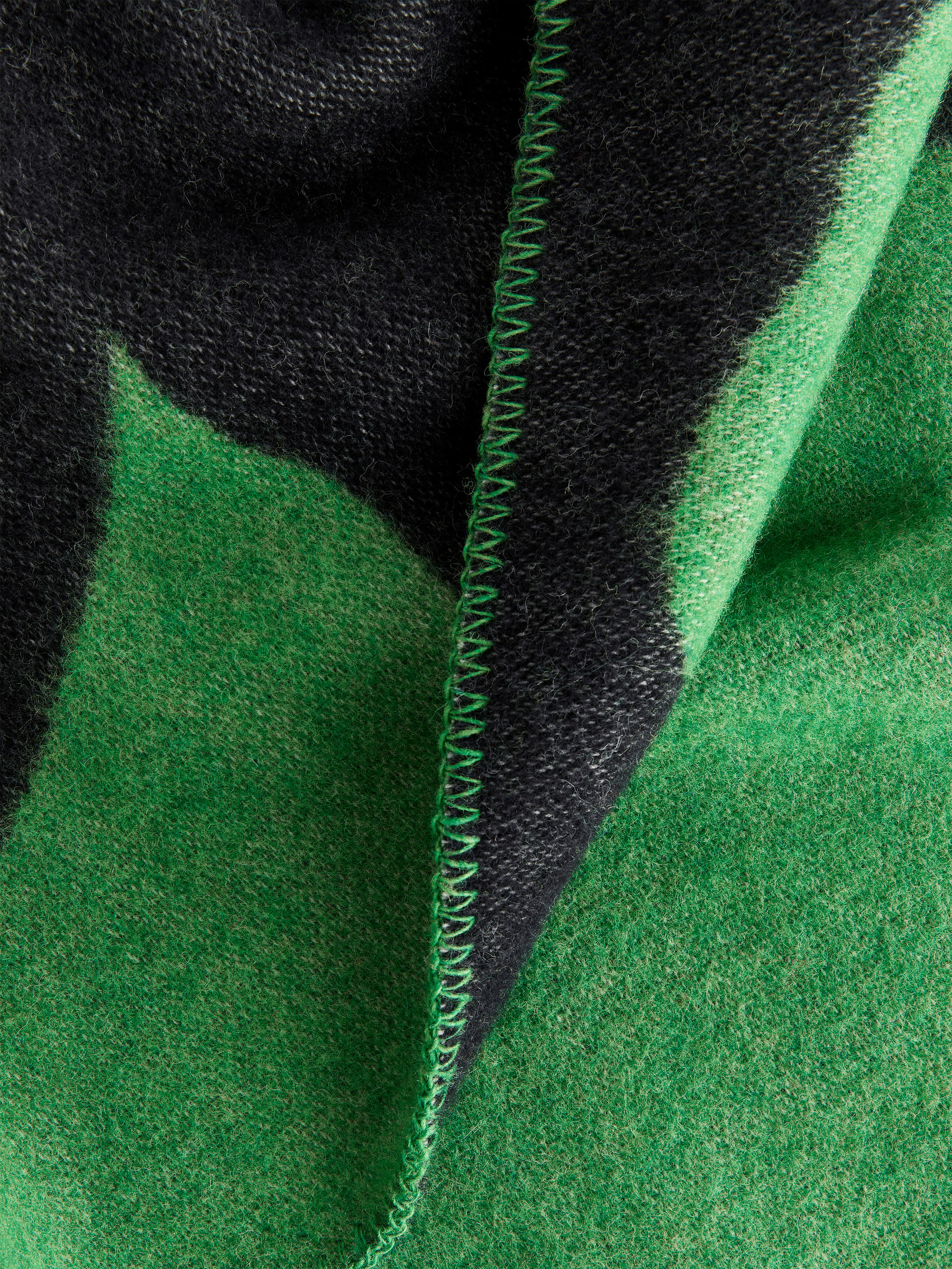 Manta de lana Klippan - Verde/negro - Homeware - StillMedia/DescriptiveDetail - 3