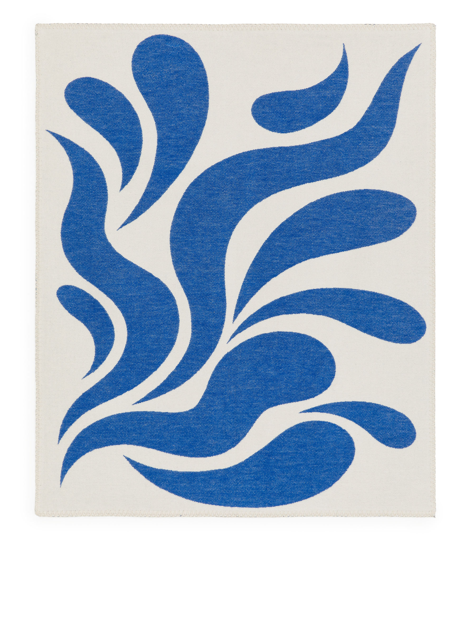Klippan Baby Blanket - Bright Blue/Off White - Children - StillMedia/DescriptiveStillLife - 1