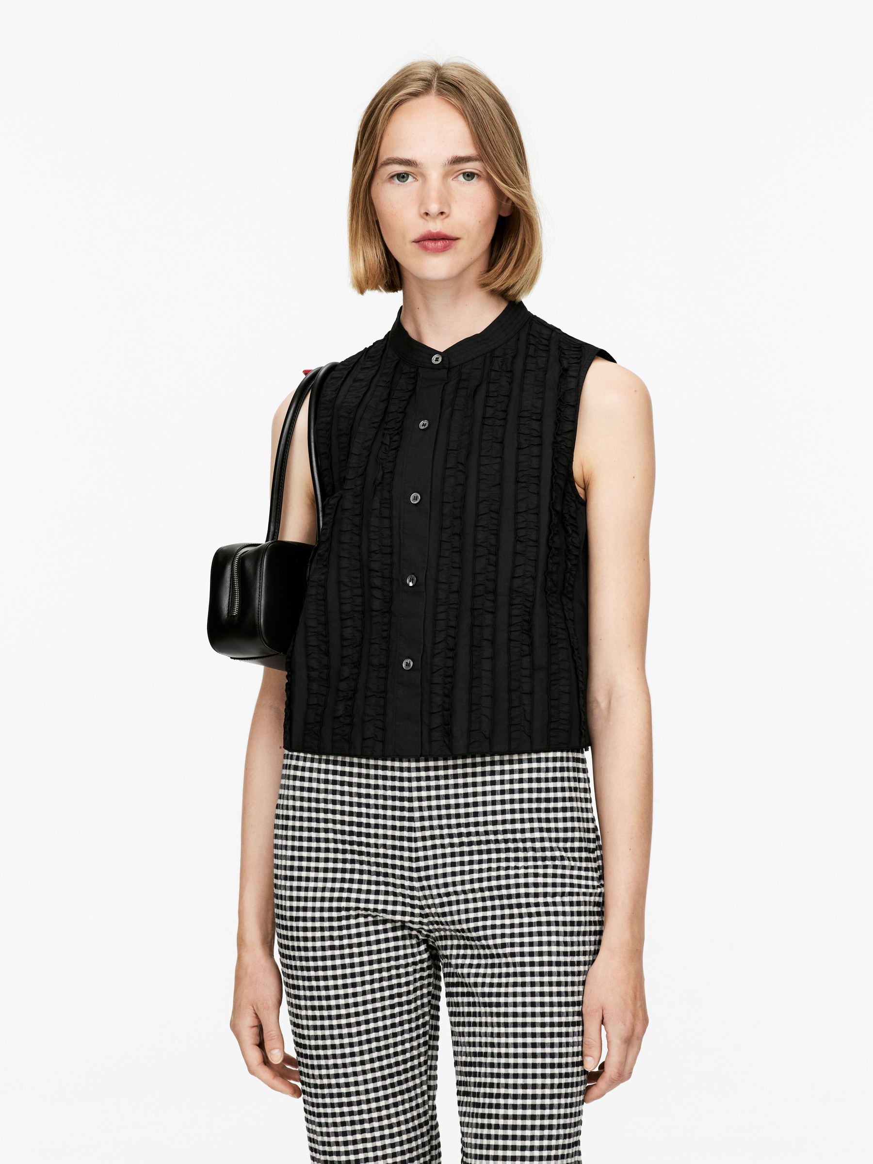 Frill Top-#272628-15603