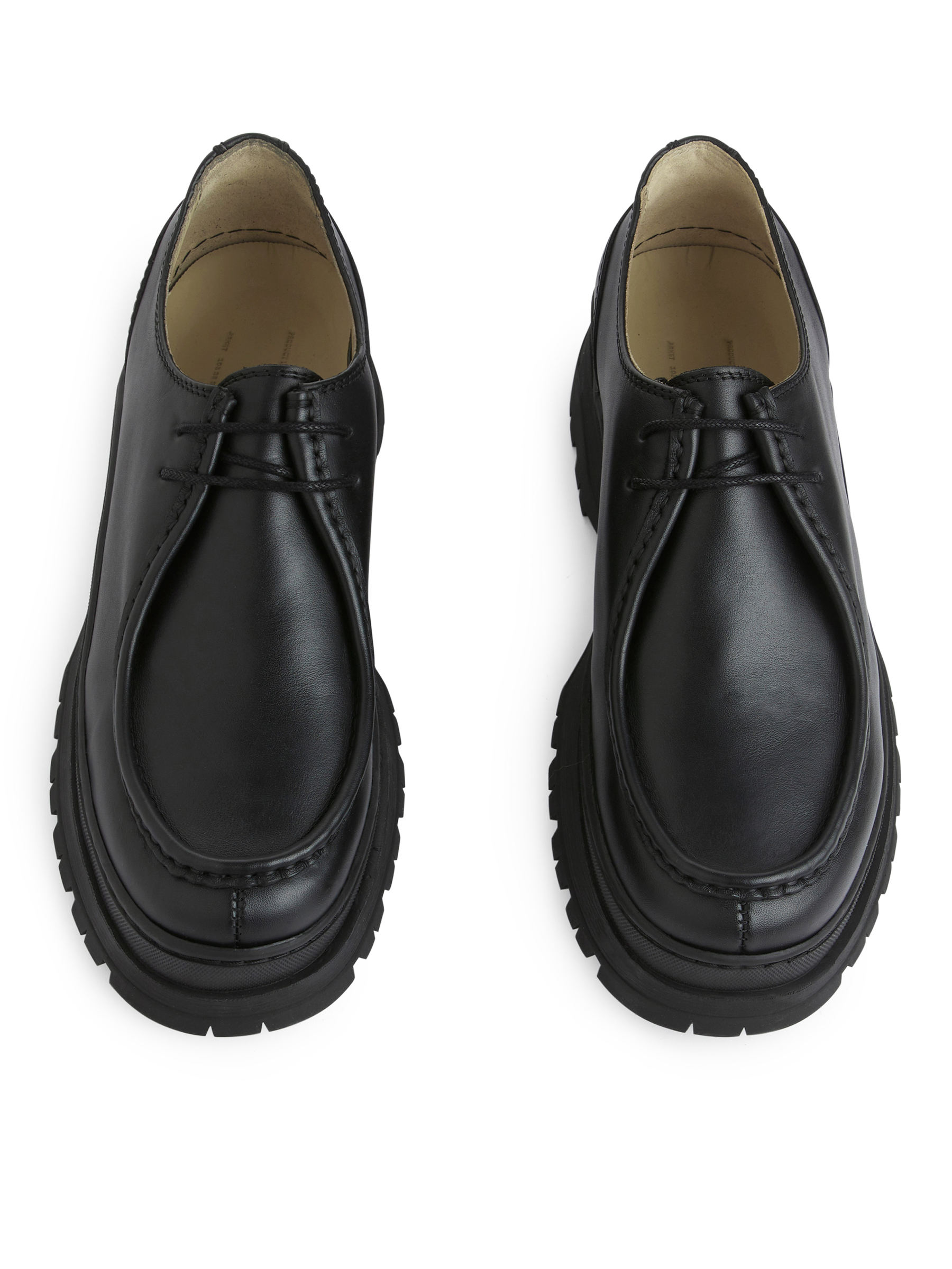 Stivali in pelle chunky - Nero - Men - StillMedia/DescriptiveStillLife - 5