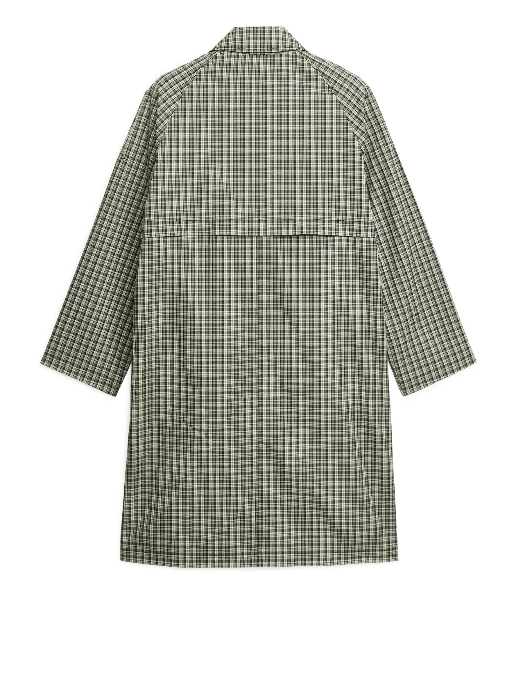 Abrigo de cuadros de corte straight - Verde/cuadros - Men - StillMedia/DescriptiveStillLife - 2