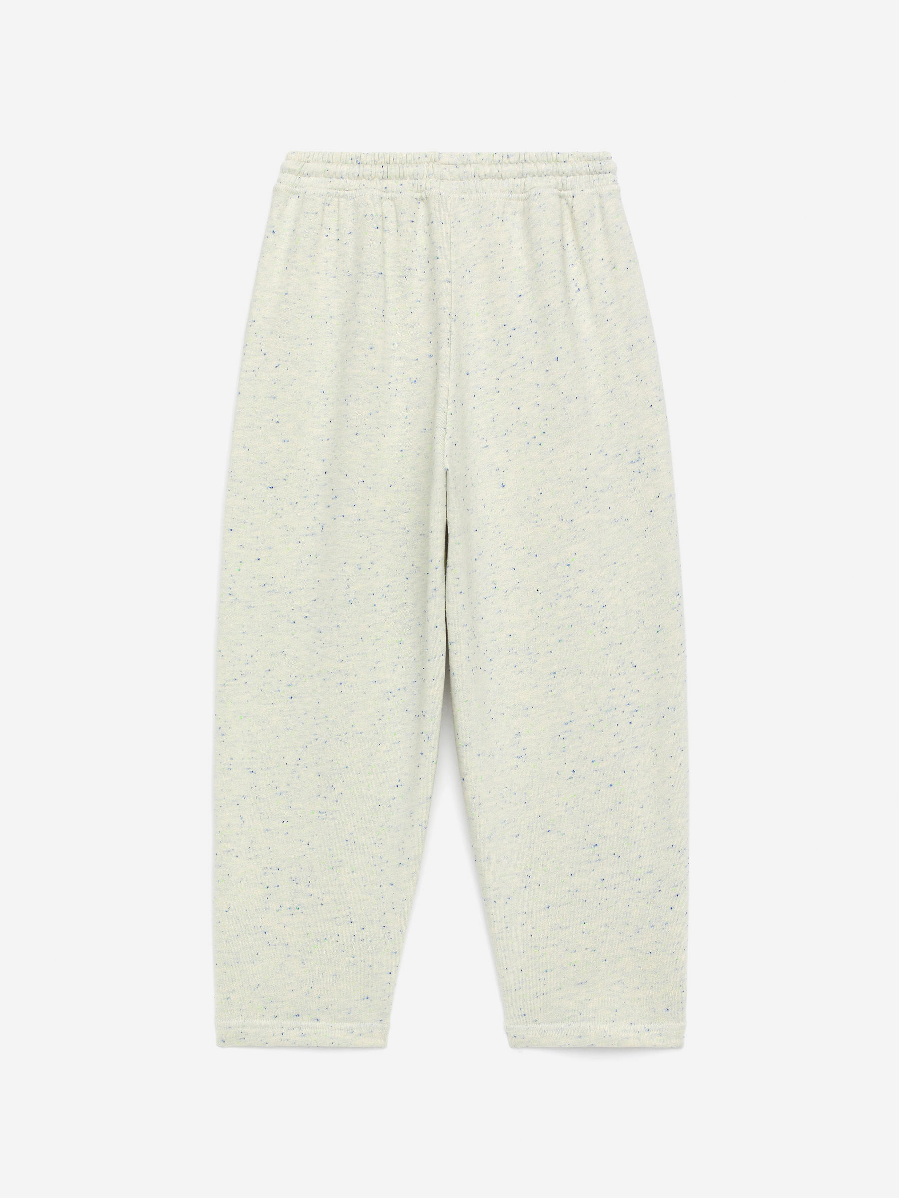 Jogginghose mit Ballonschnitt - Cremeweiß/Noppen in Blau - Relaxed Fit - Kinder - StillMedia/DescriptiveStillLife - 1
