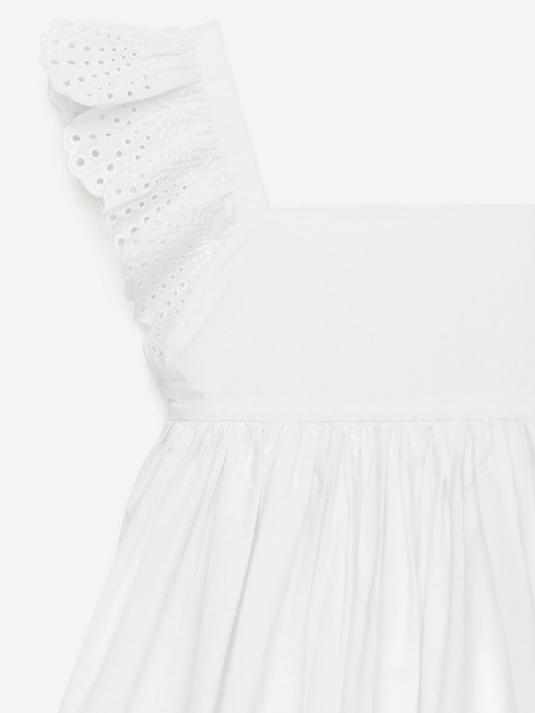 Kleid mit Lochstickerei - Weiß - Regular Fit - Kinder - StillMedia/DescriptiveDetail - 2