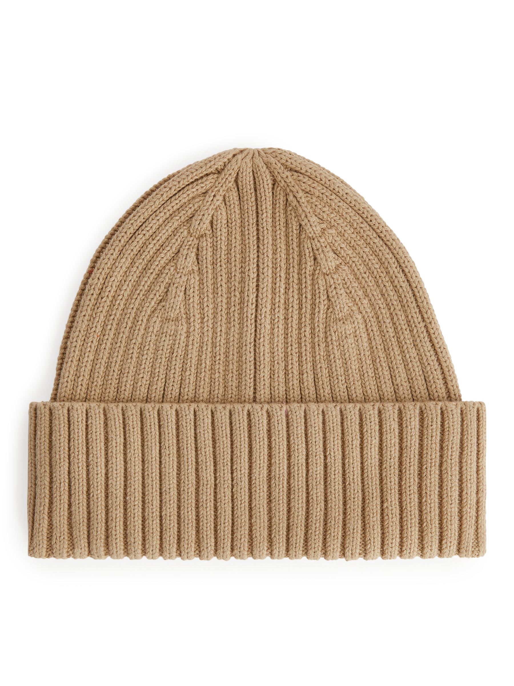 Rib-Knitted Beanie - Beige - Children - StillMedia/DescriptiveStillLife - 1