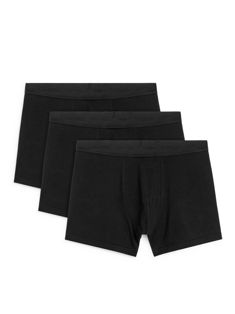 Long Jersey Trunks Set of 3-#272628-11953