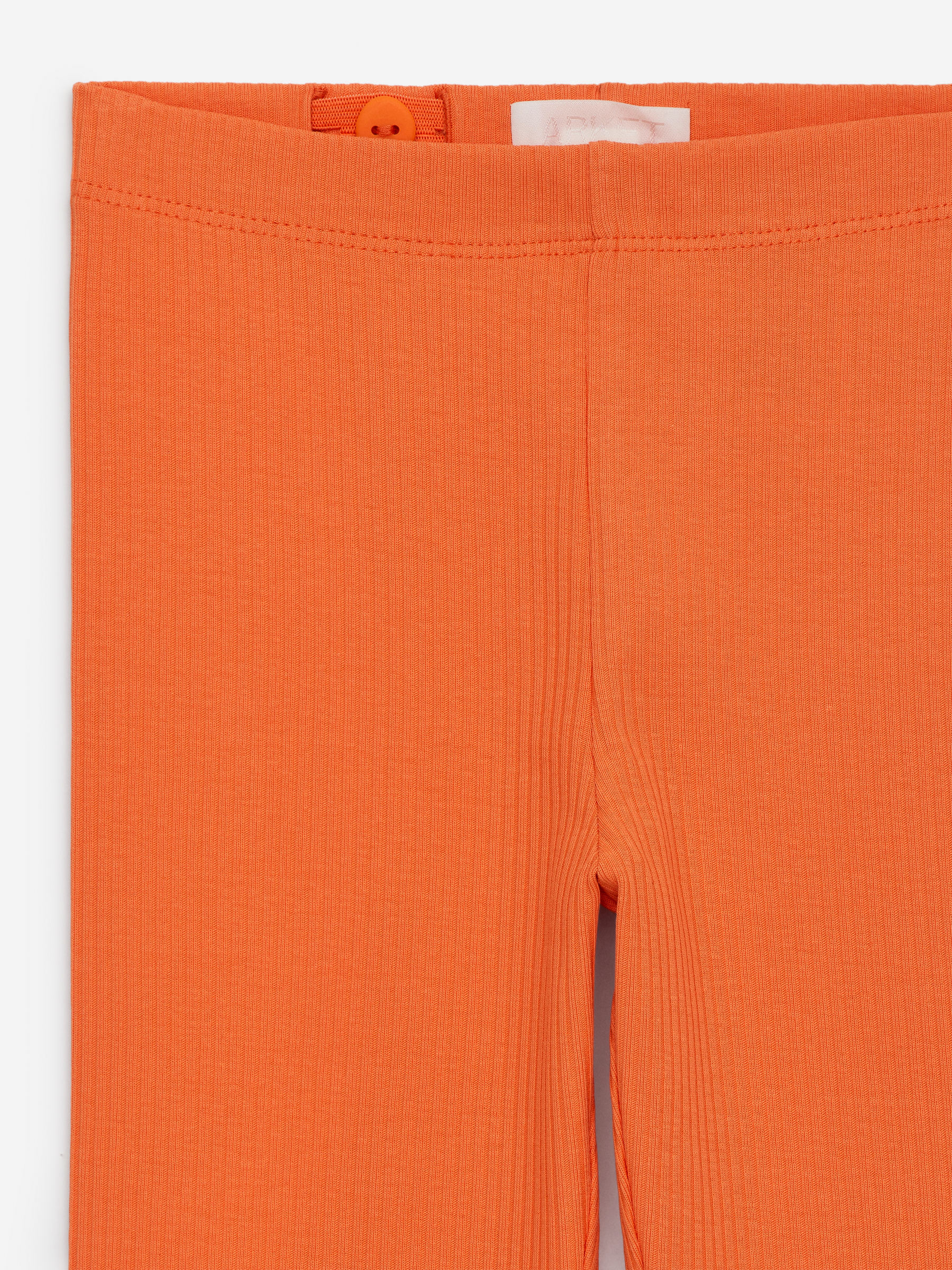 Rib Jersey Leggings - Orange - Regular fit - Children - StillMedia/DescriptiveDetail - 3