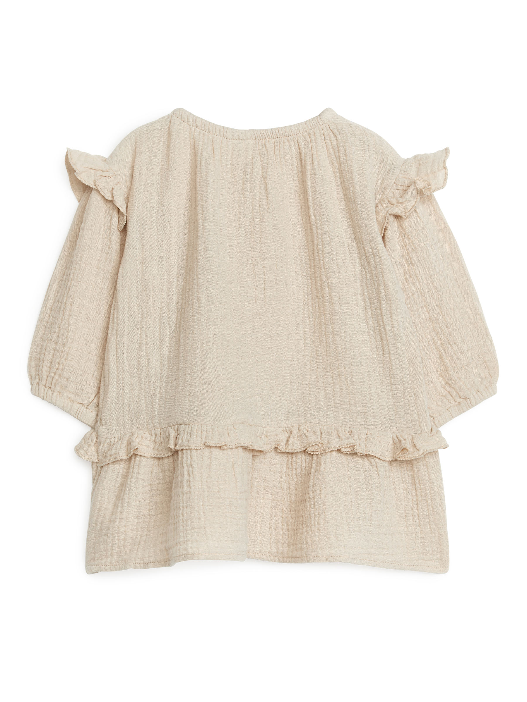 Cheesecloth Dress - Beige - Regular fit - Children - StillMedia/DescriptiveStillLife - 2