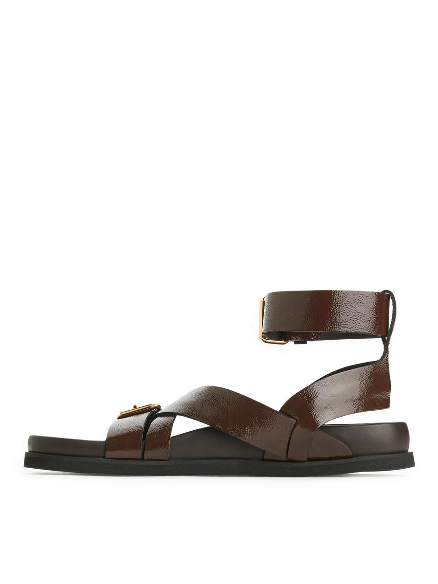 Riemensandalen aus Leder-#543933-13616