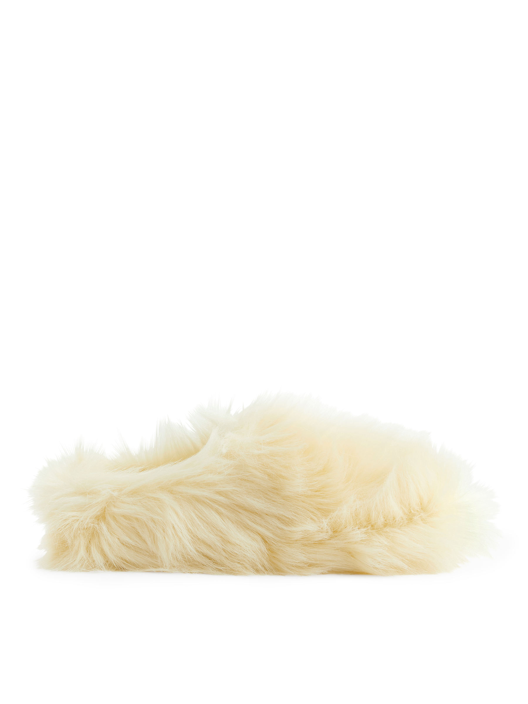 Fluffy Indoor Slippers-#DCD6C7-6329