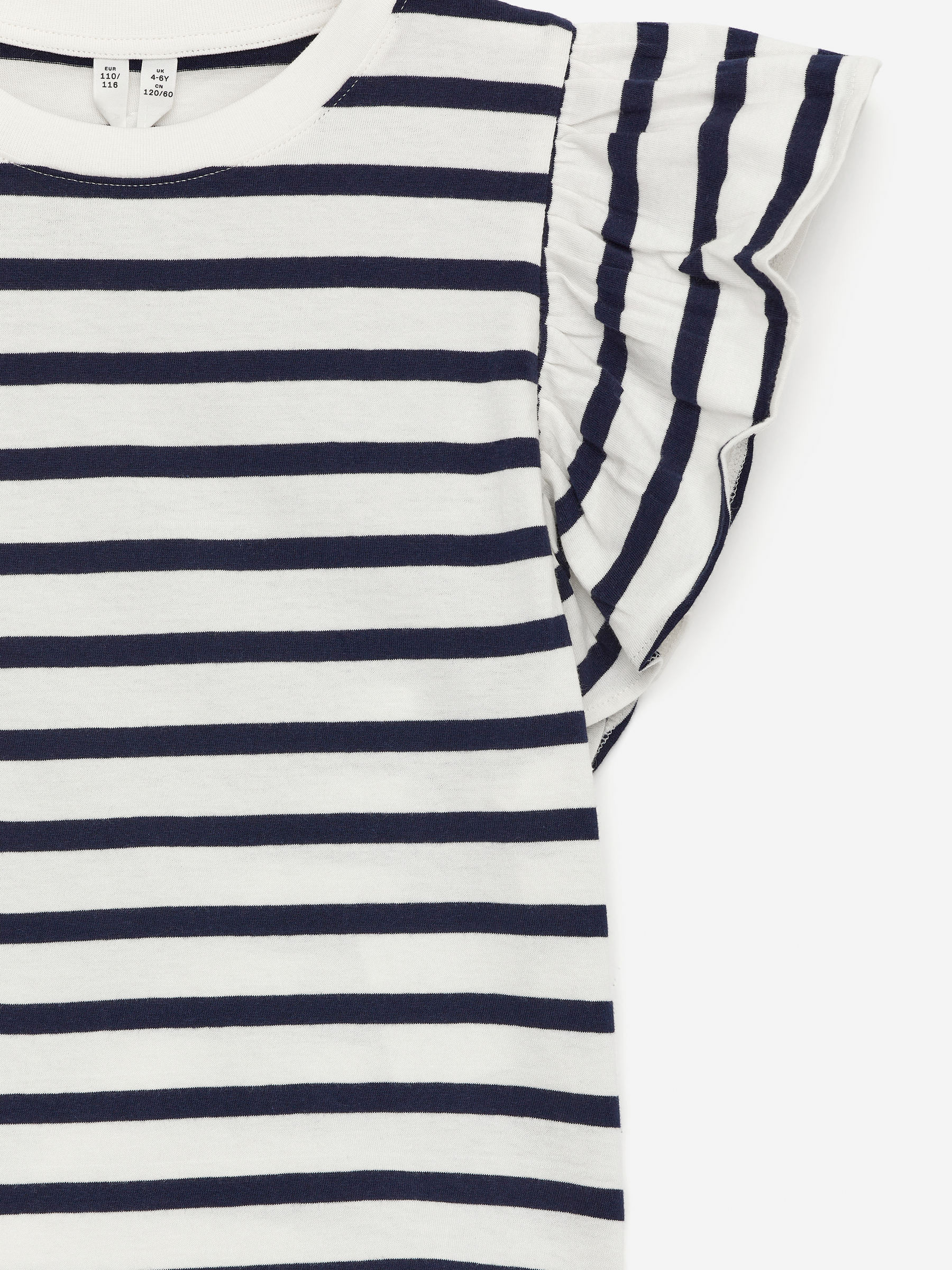 Frill Top - Dark Blue/White - Regular fit - Children - StillMedia/DescriptiveDetail - 1