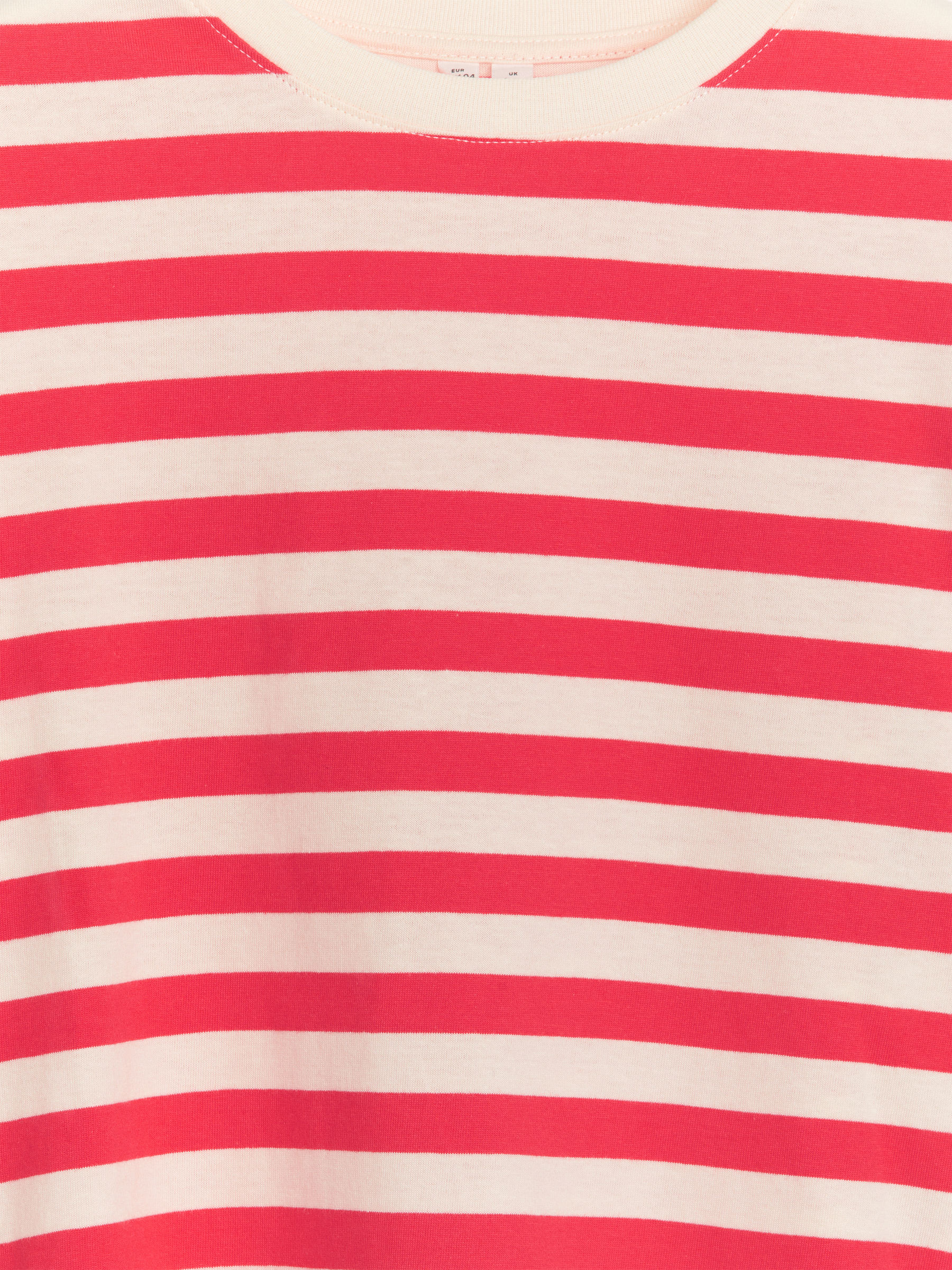 Oversized långärmad t-shirt - Vit/röd - Oversized - Children - StillMedia/DescriptiveDetail - 3