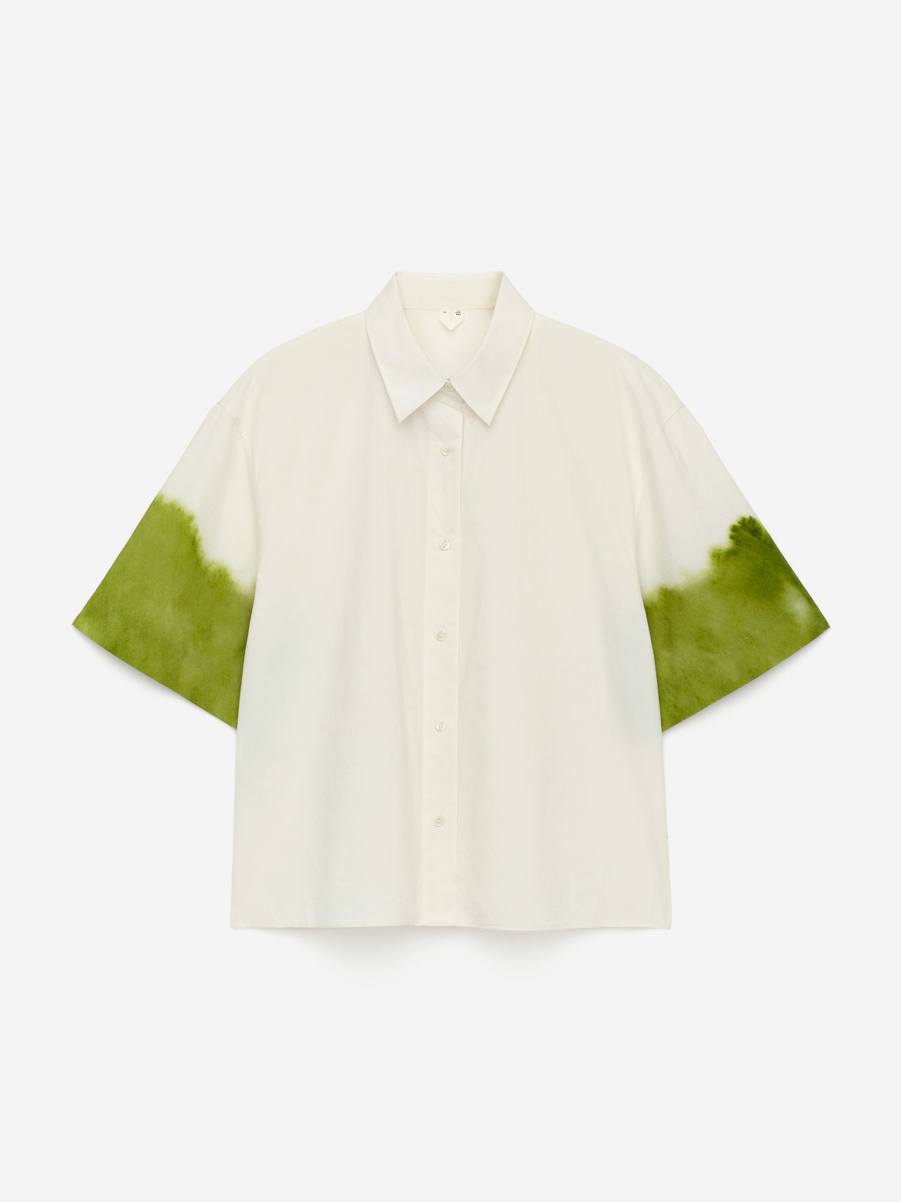Printed Shirt-Green-15079