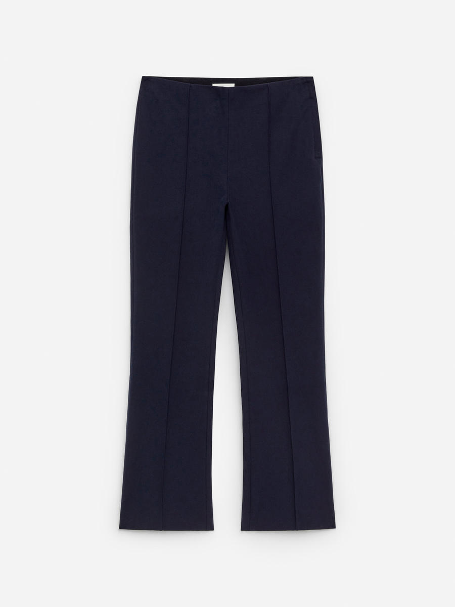 ARKET Women's  Cropped Crease-Front Trousers Blue,  size 44