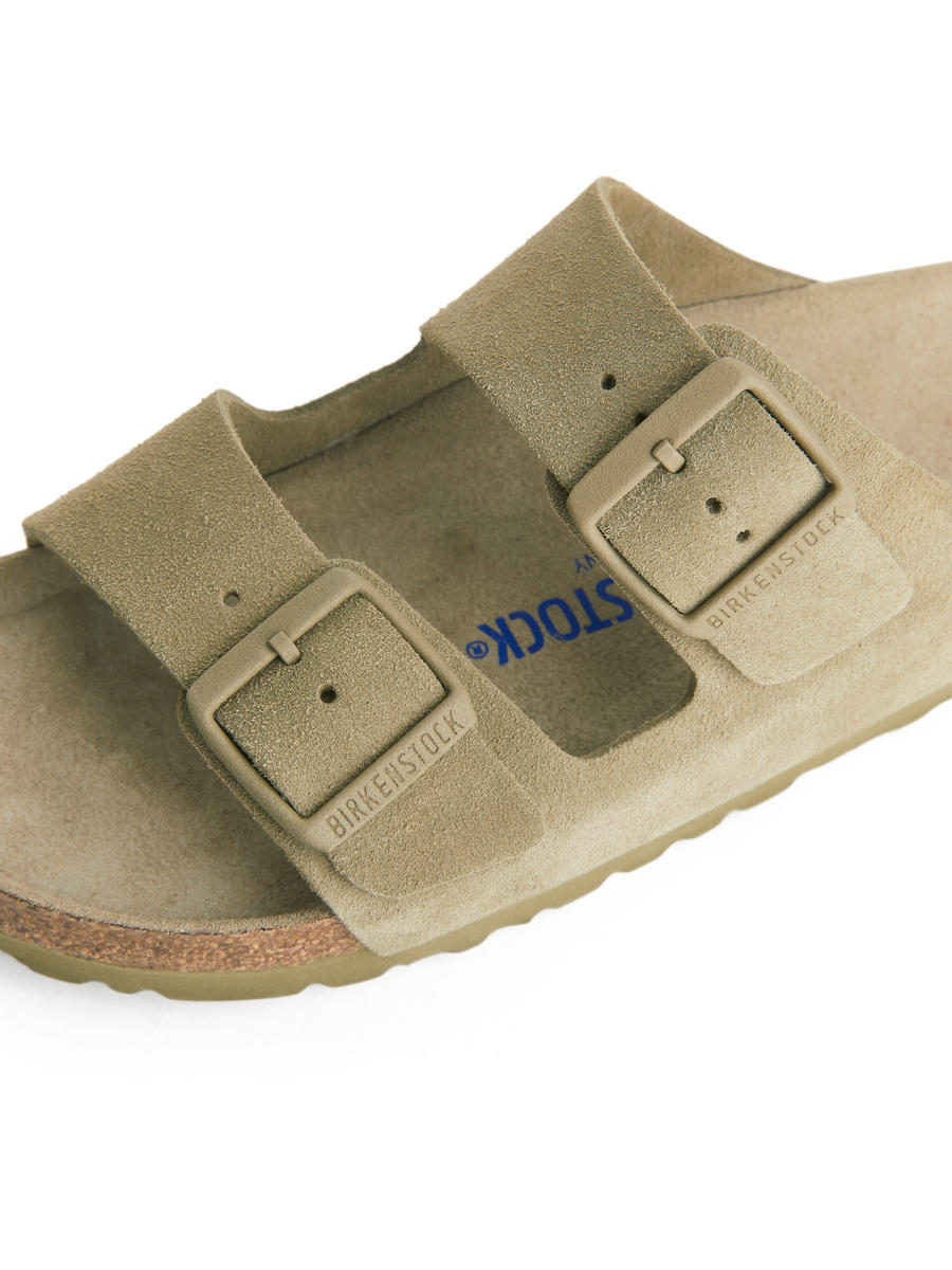 Birkenstock Arizona Suede Sandals-#A9997B-11997