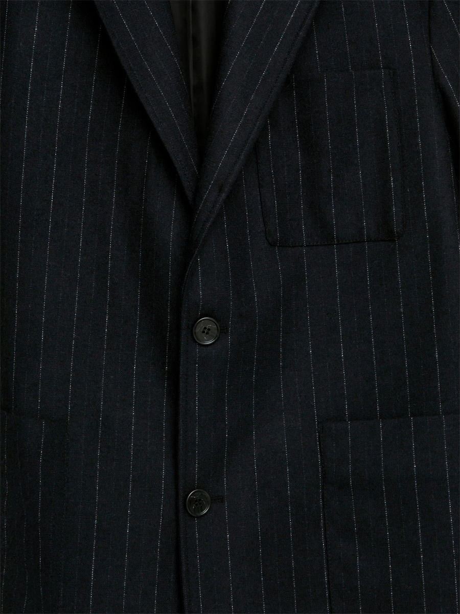 Pinstripe jacket mens best sale