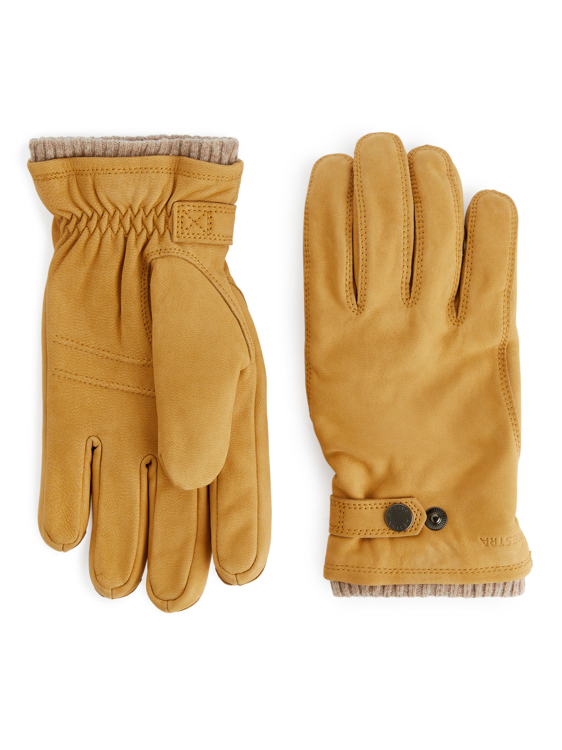 Hestra Bergvik Nubuck Gloves - Beige - Men - StillMedia/DescriptiveStillLife - 1