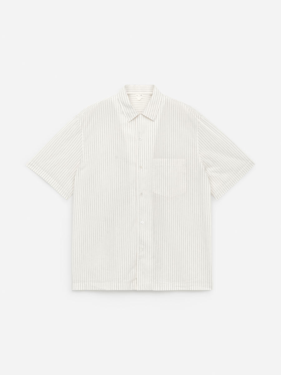 ARKET Men's  Cotton Resort Shirt White,  size 52