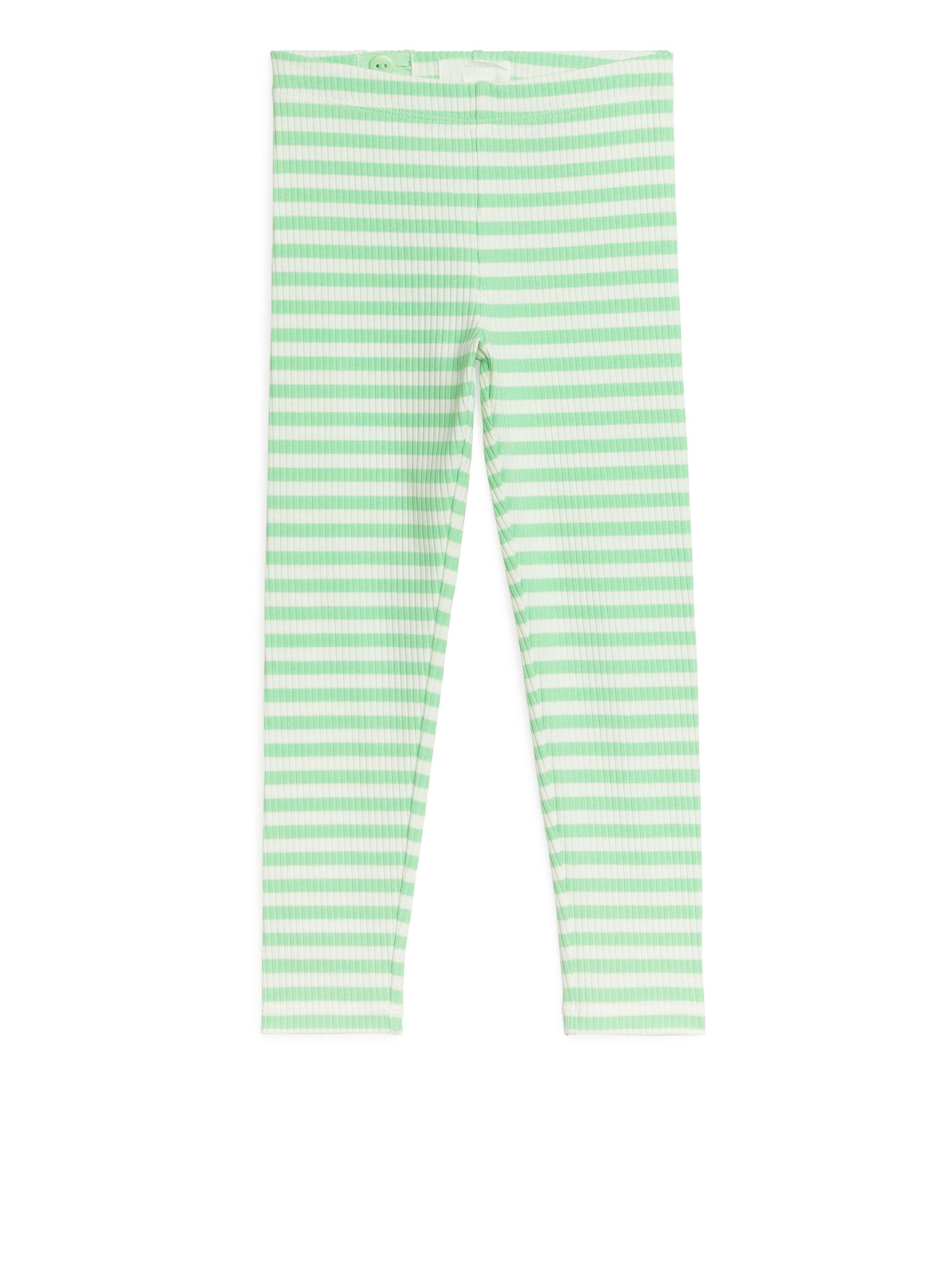 Rib Jersey Leggings-#B3DCAD-10183