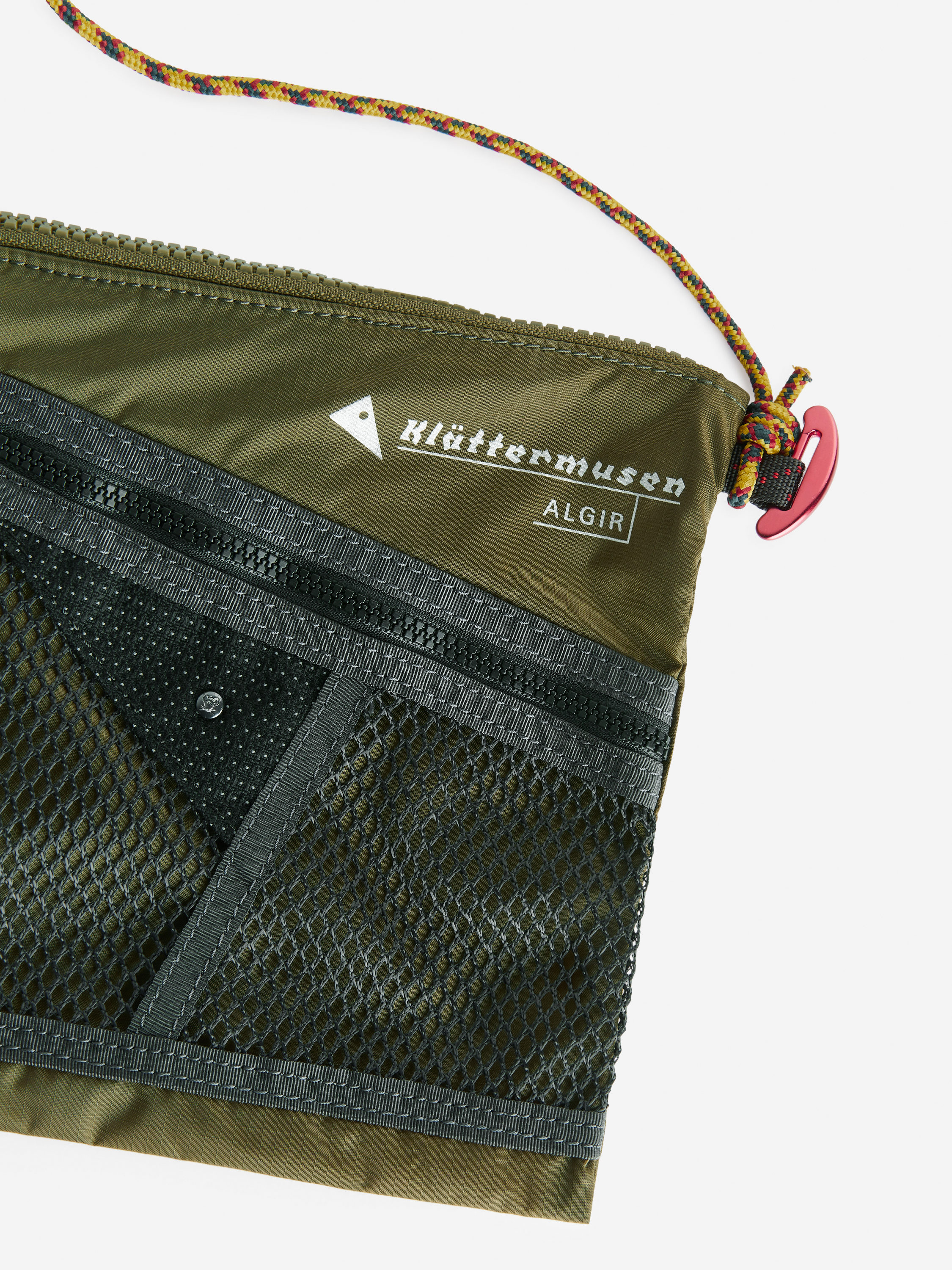 Klattermusen Algir Borsa A Tracolla Piccola – Organizer Resistente Con Tasca In Rete, Cinghia Regolabile, Peso 52g