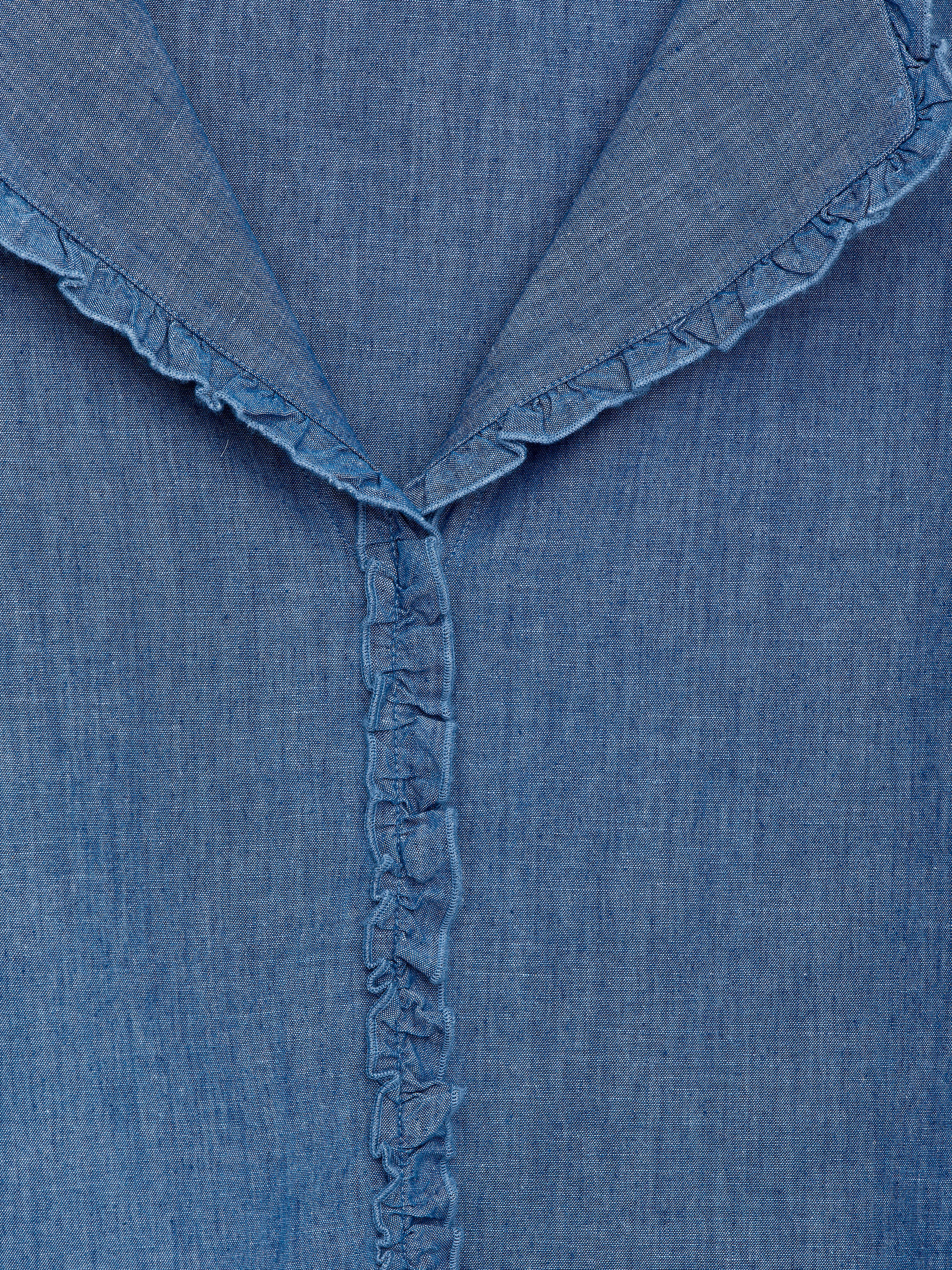 Chemisier à volants - Bleu - Regular fit - Femme - StillMedia/DescriptiveDetail - 1