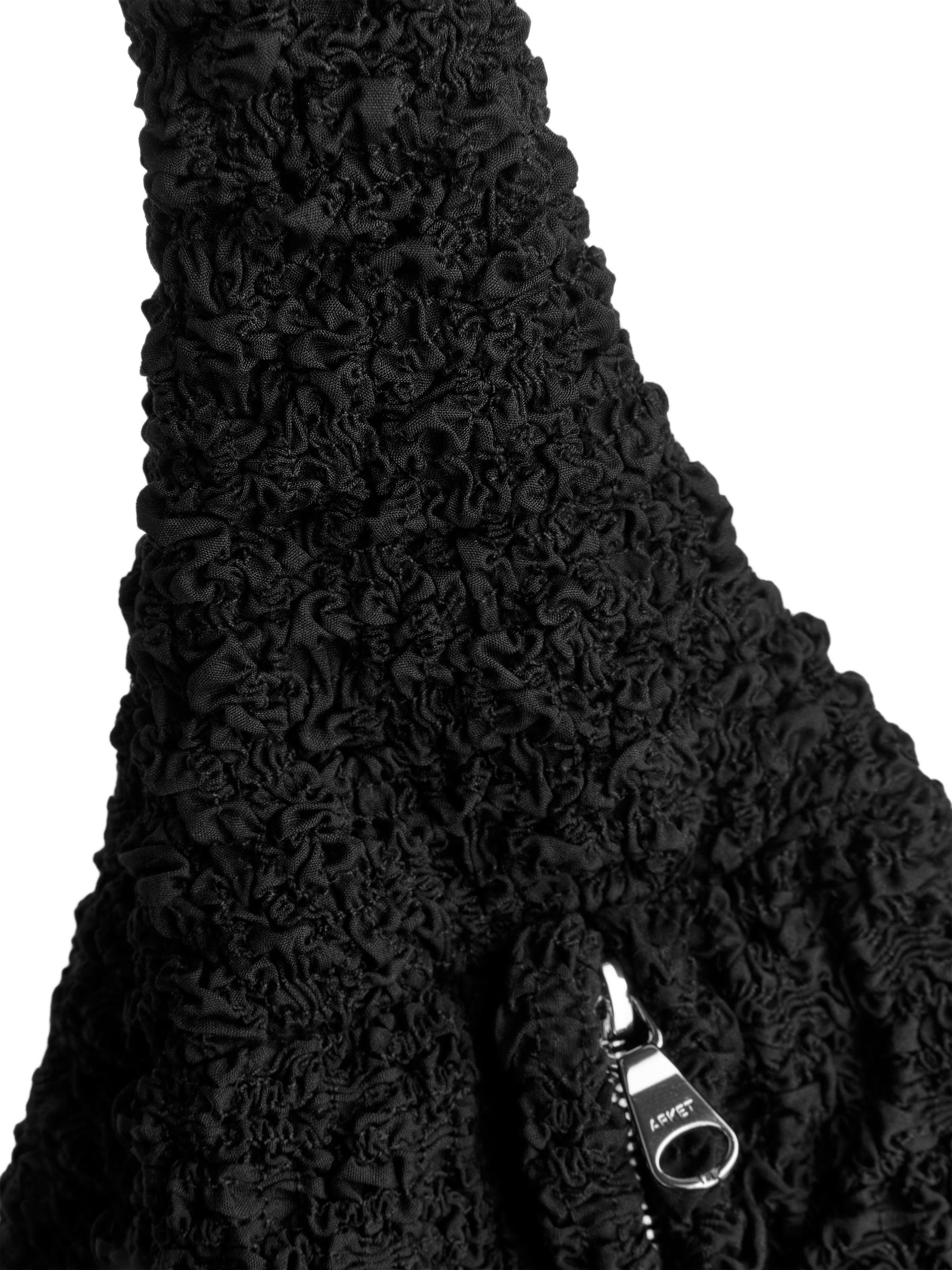 Bolso de hombro arrugado - Negro - Women - StillMedia/DescriptiveDetail - 3