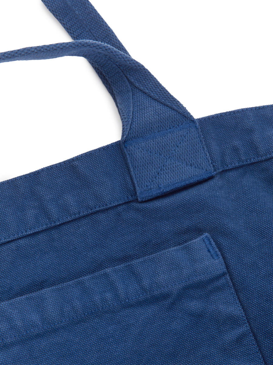 Cotton Canvas Bag - Blue/Garment-Dyed - Men - 1223305001