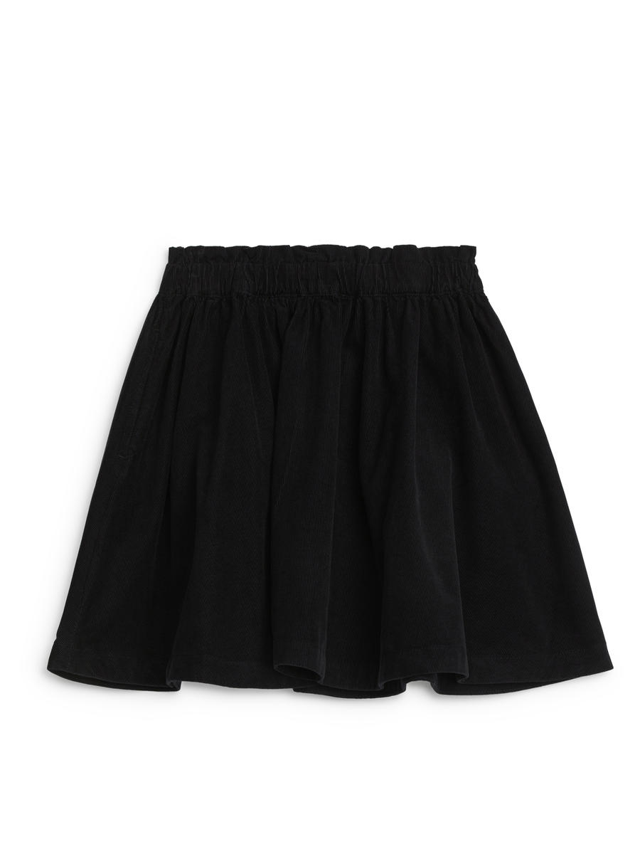 Corduroy Skirt-#272628-13203